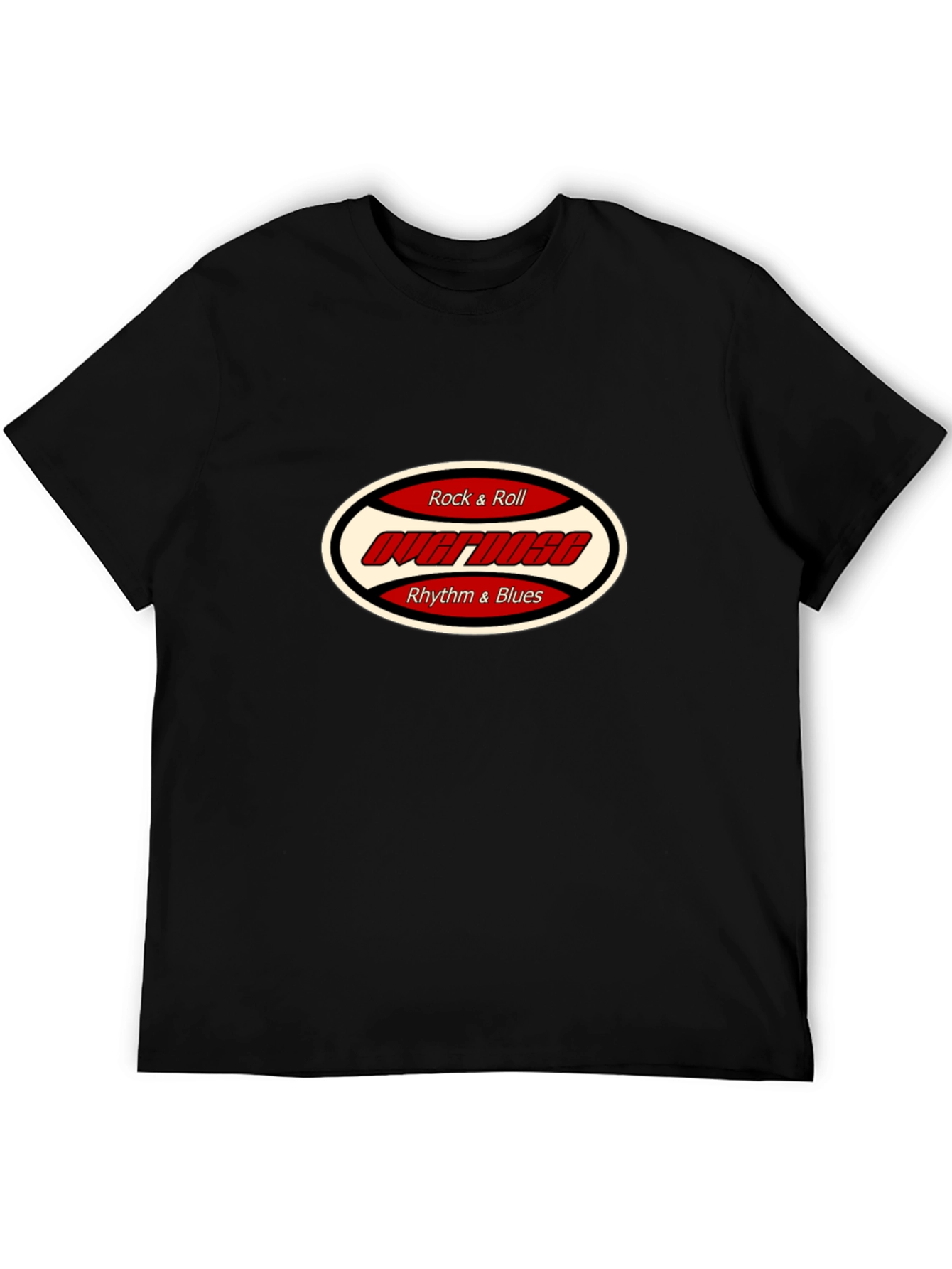 Rock & Roll Overdose Rhythm & Blues Black Tee