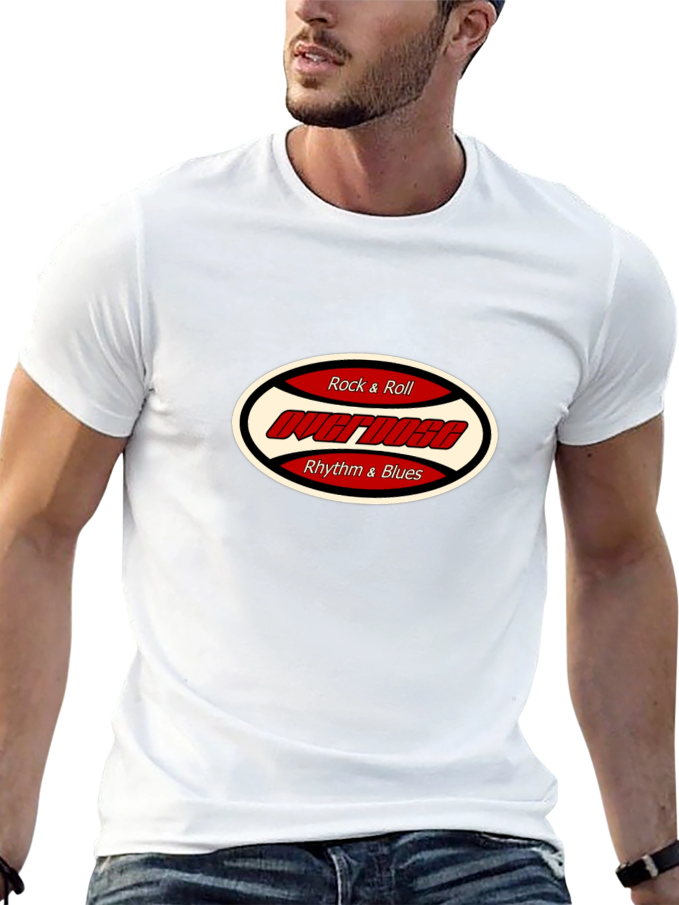 Rock & Roll Overdose Rhythm & Blues Black Tee