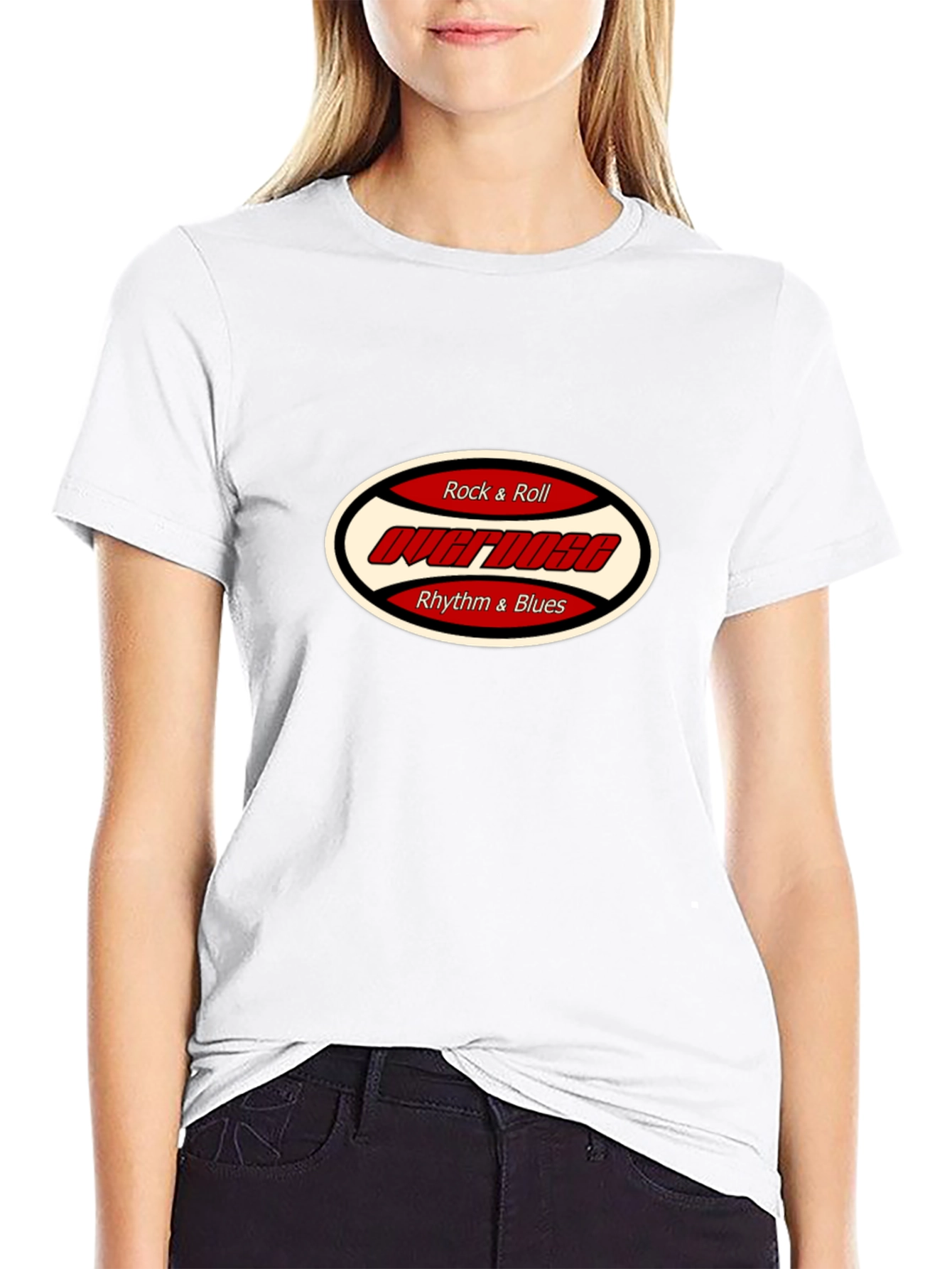 Rock & Roll Overdose Rhythm & Blues Black Tee