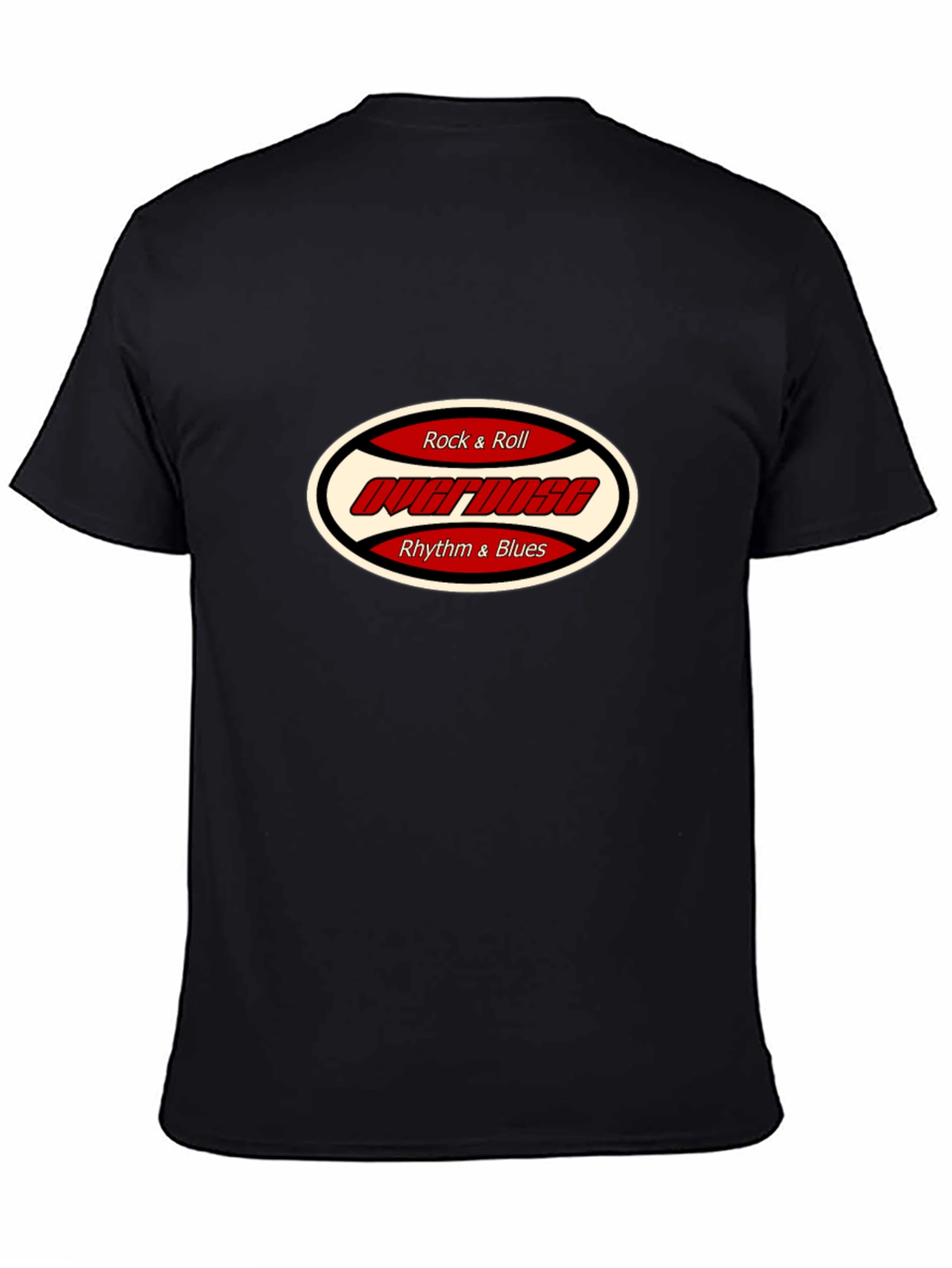 Rock & Roll Overdose Rhythm & Blues Black Tee