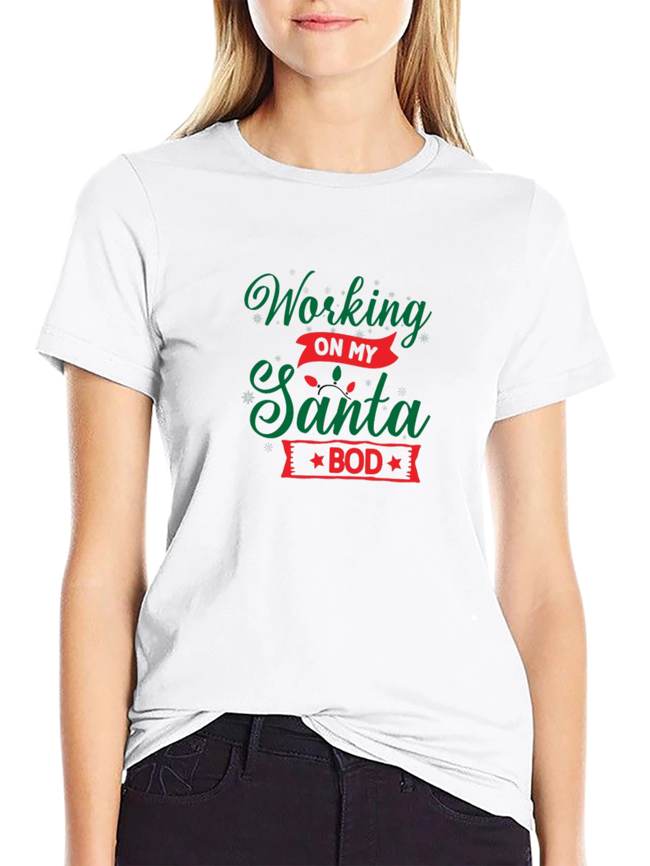 Working On My Santa Bod T-Shirt