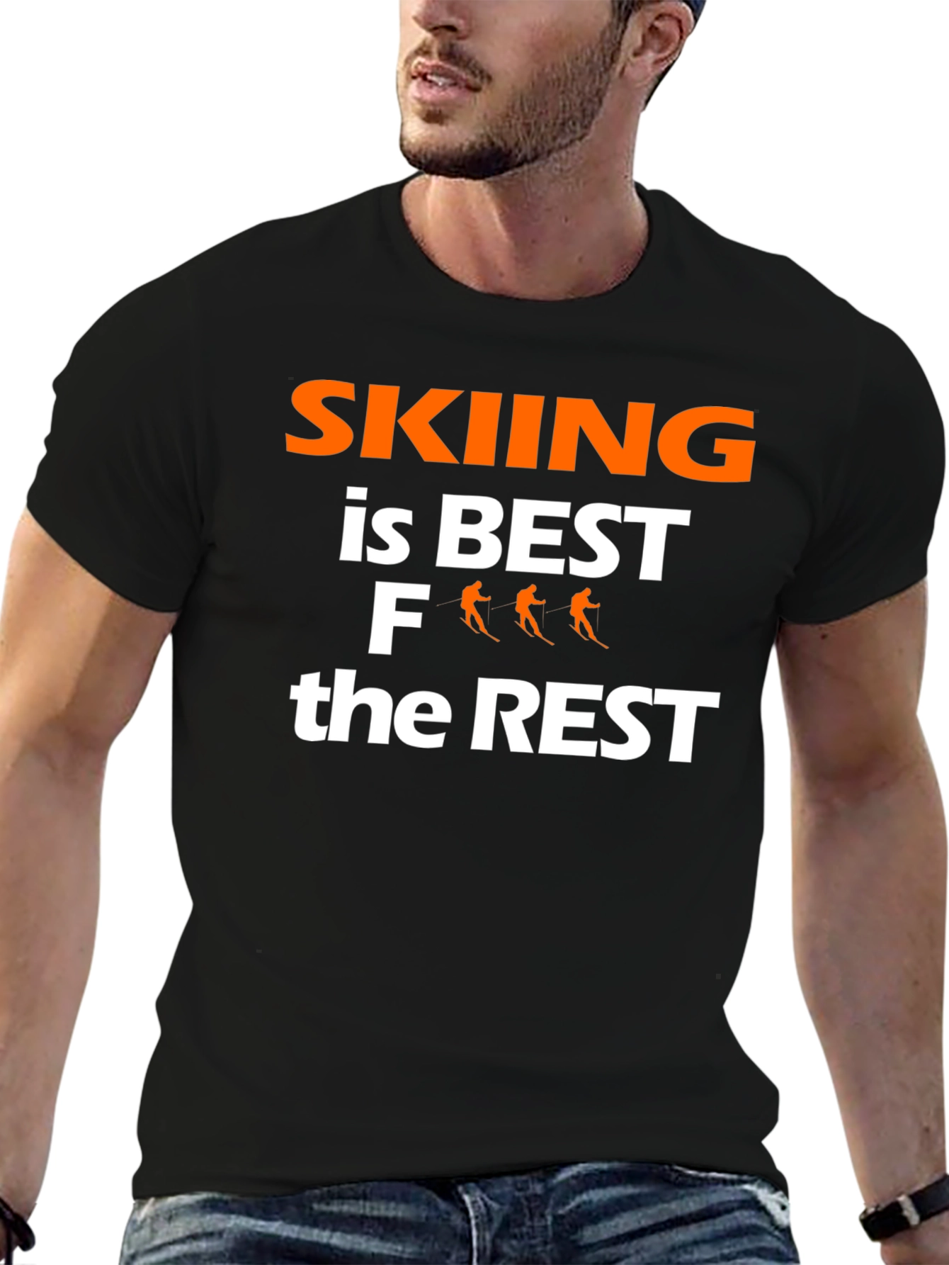 Skiing Is Best T-Shirt