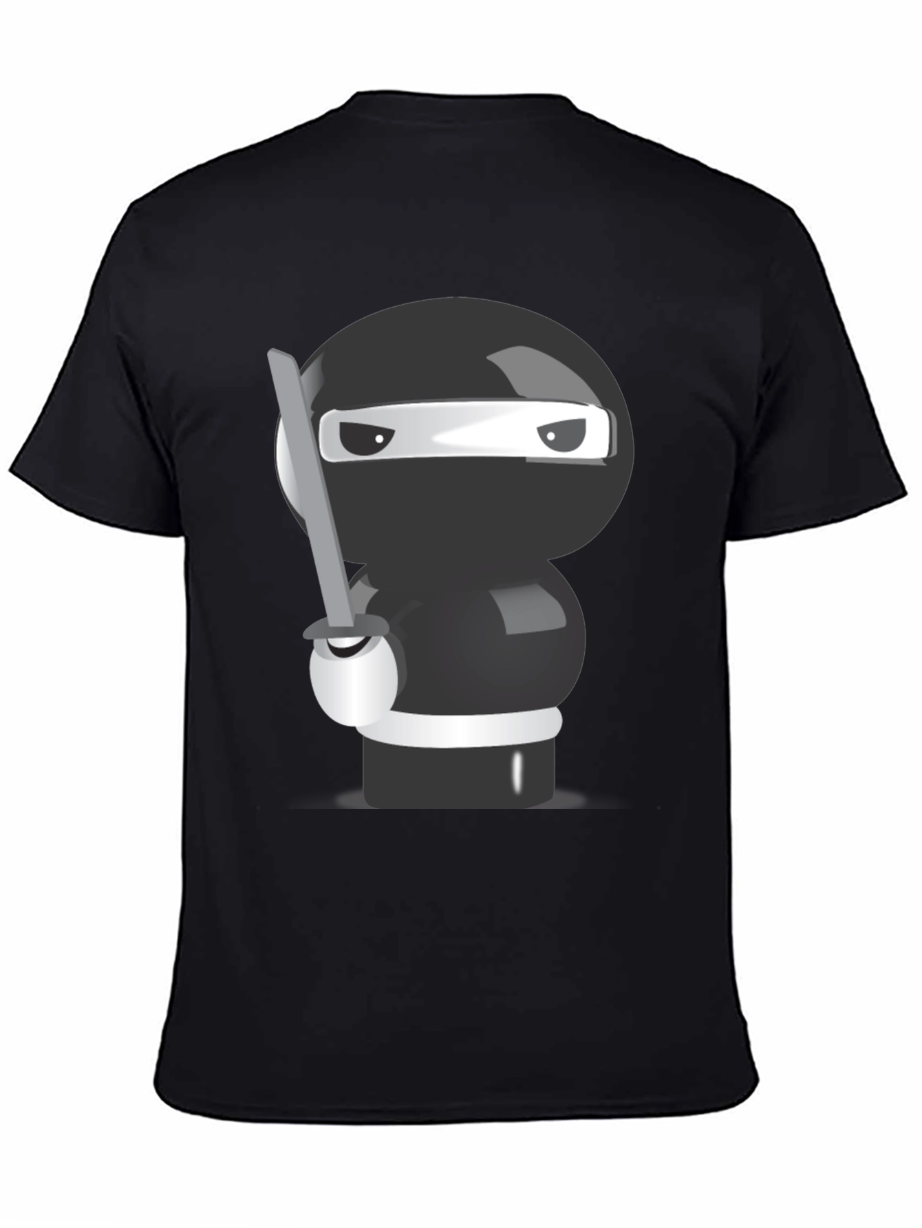 Ninja Cartoon Graphic T-Shirt