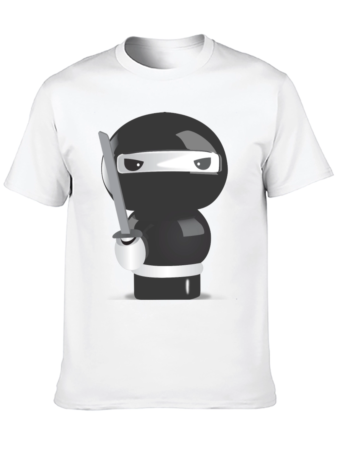 Ninja Cartoon Graphic T-Shirt