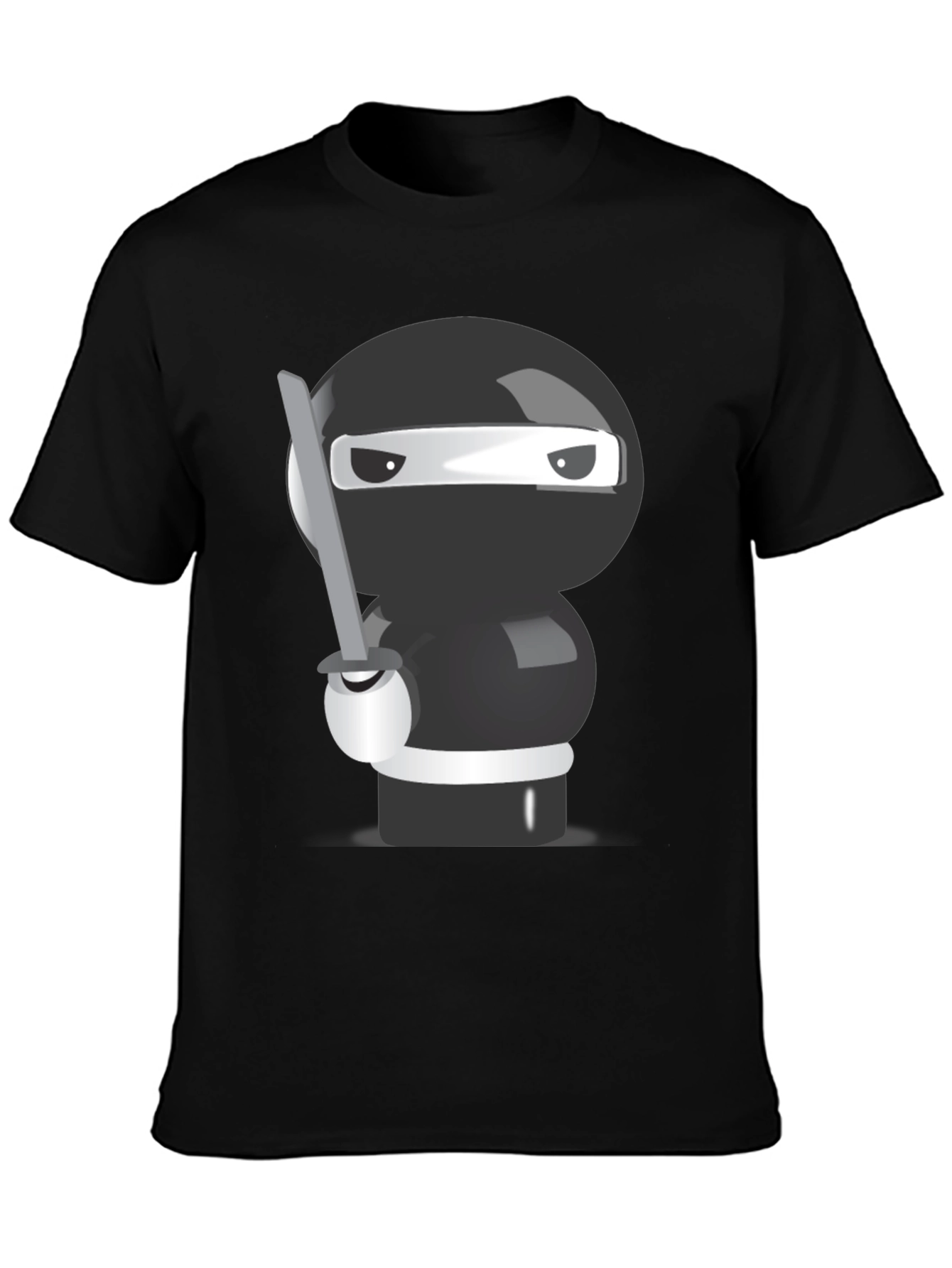 Ninja Cartoon Graphic T-Shirt