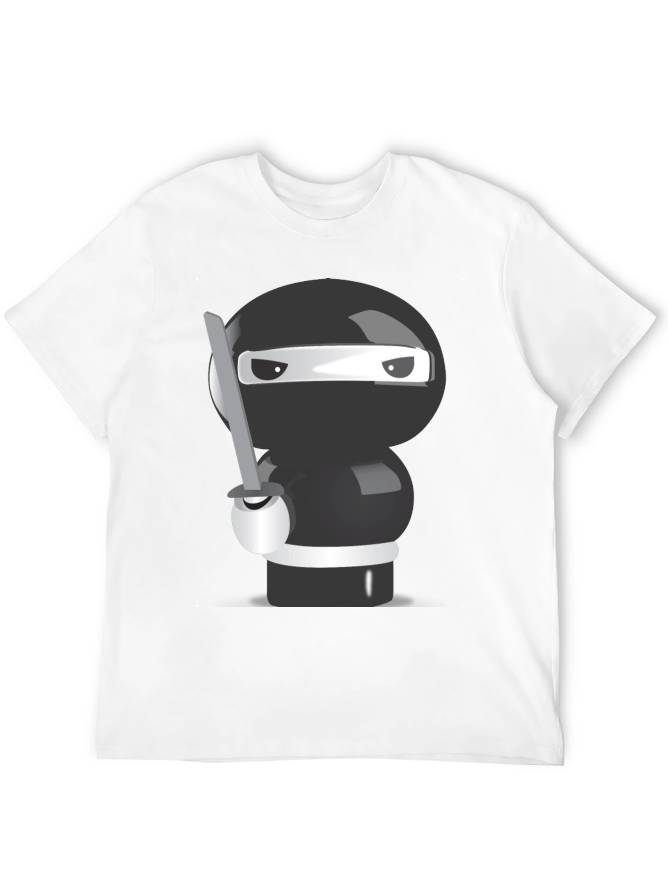 Ninja Cartoon Graphic T-Shirt