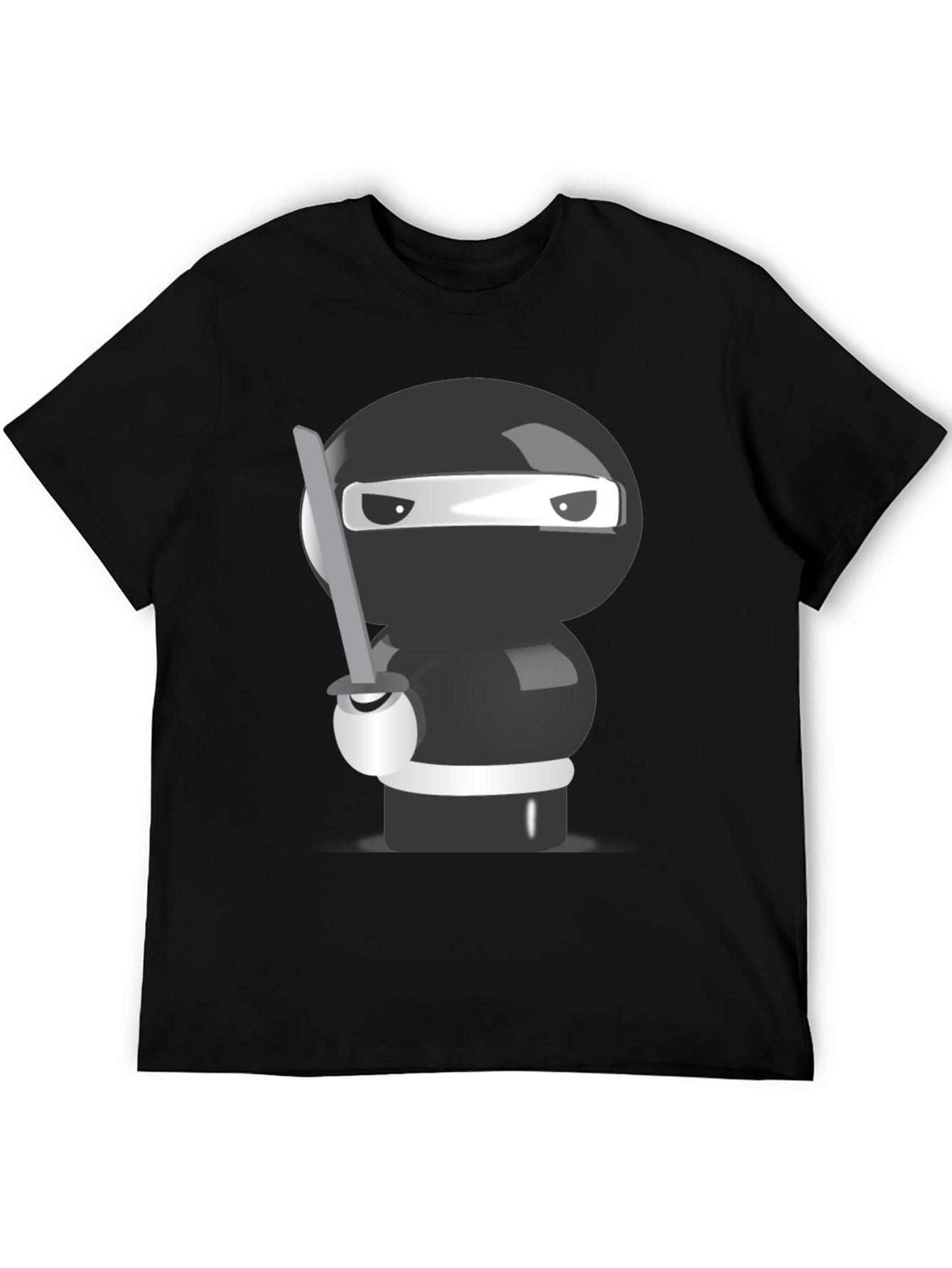 Ninja Cartoon Graphic T-Shirt
