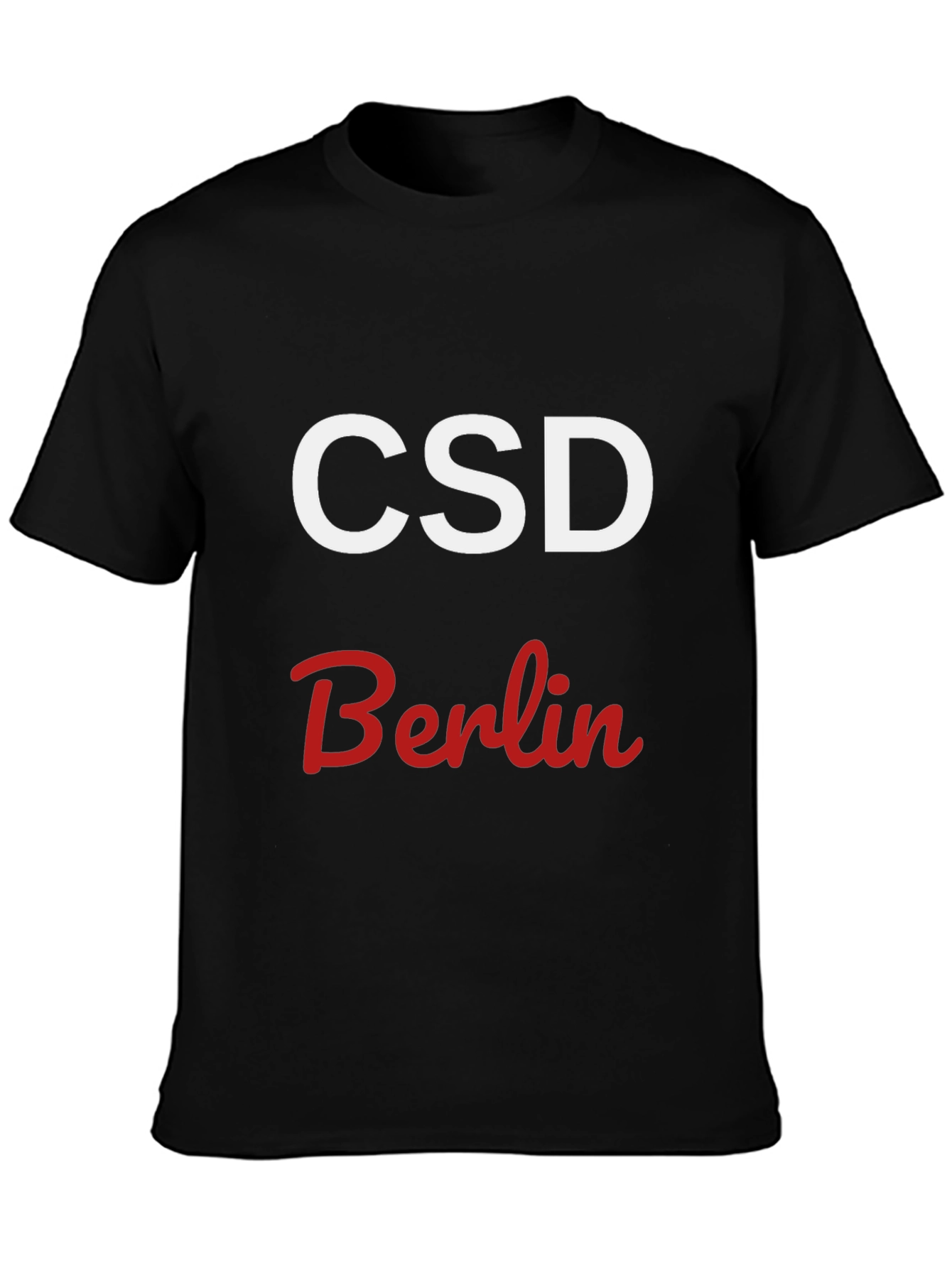 CSD Berlin Black T-Shirt