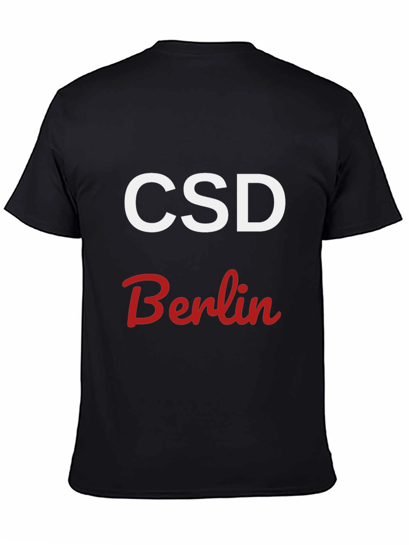 CSD Berlin Black T-Shirt