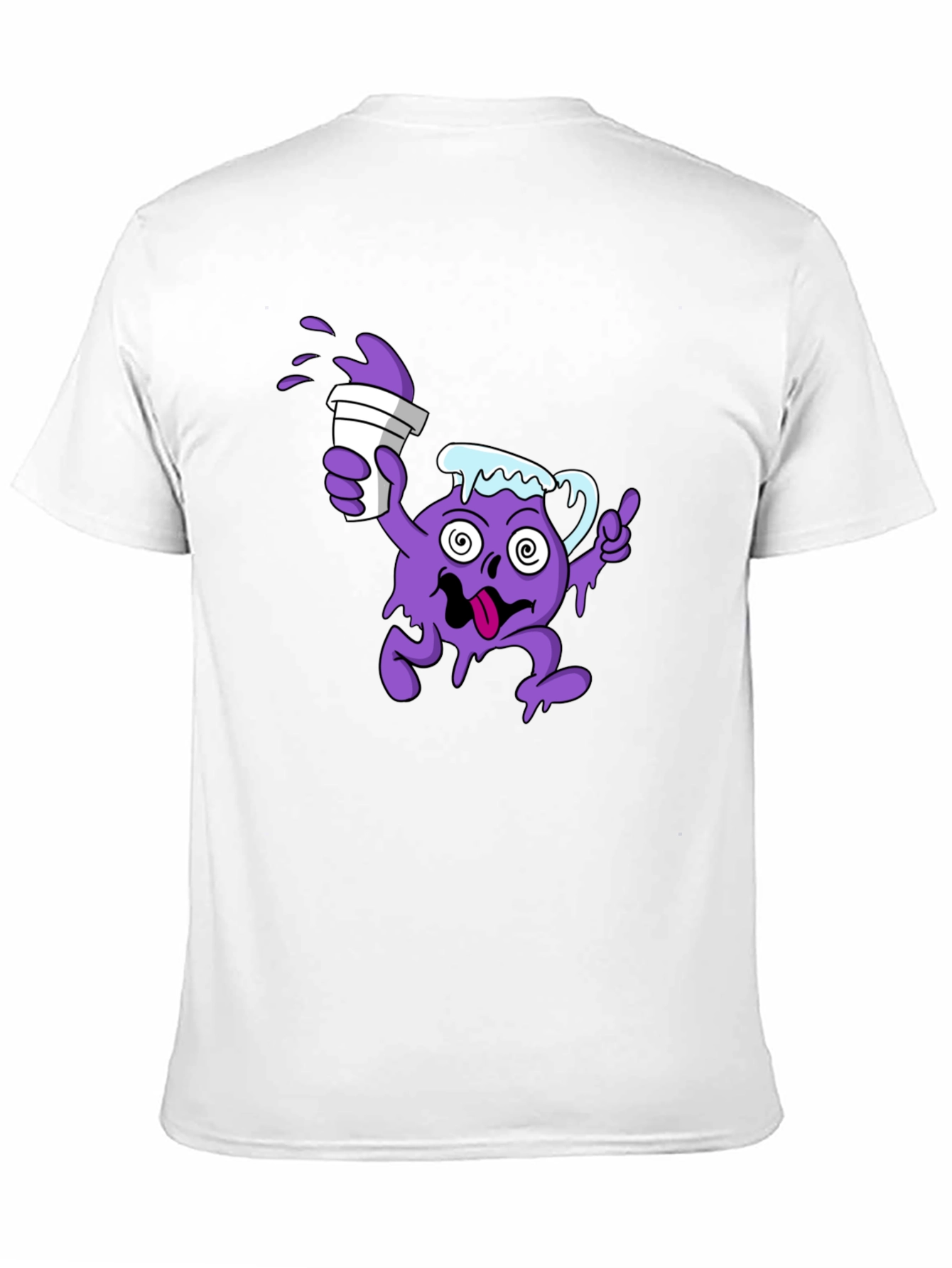 Purple Drink Cartoon Graphic Tee