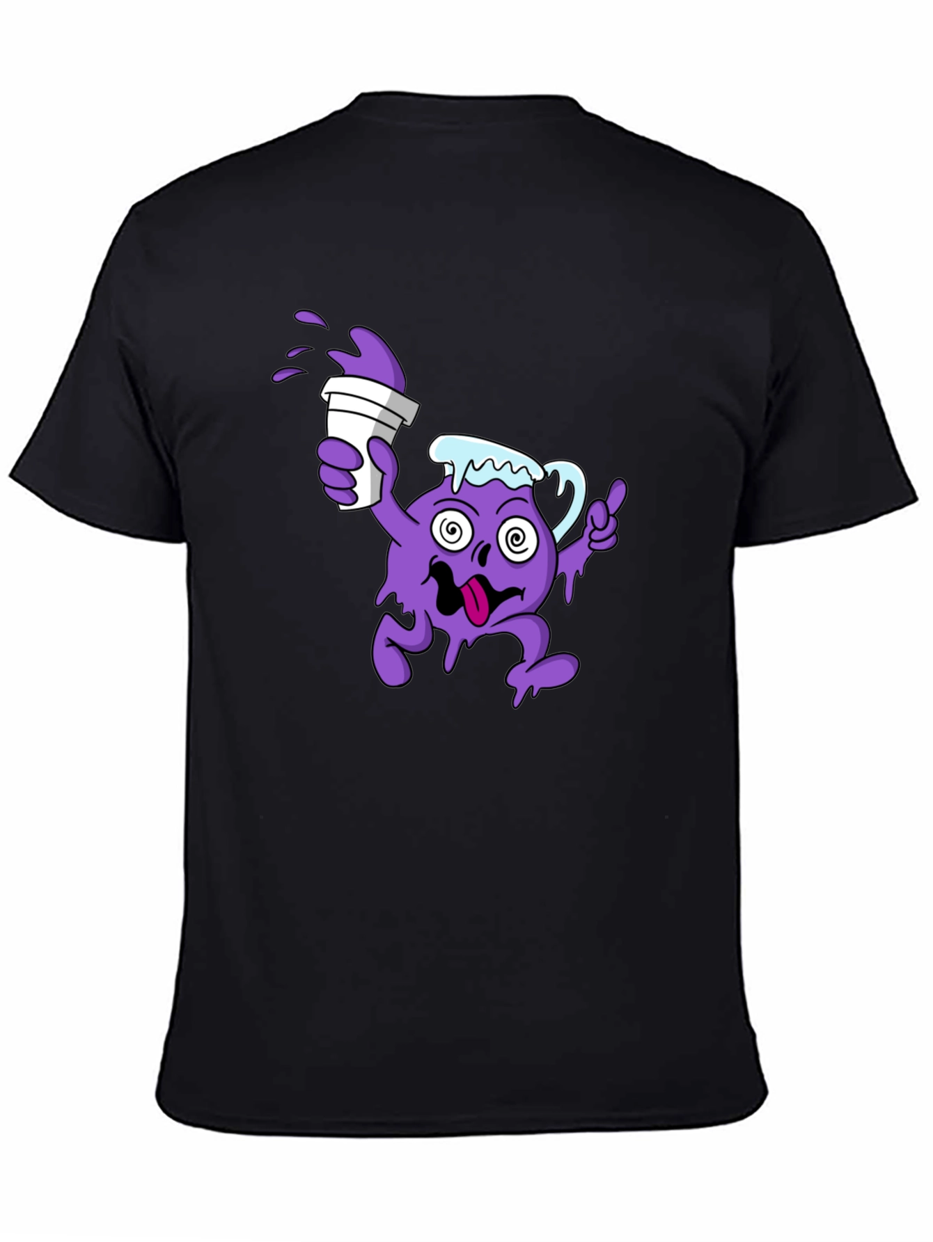 Purple Drink Cartoon Graphic Tee