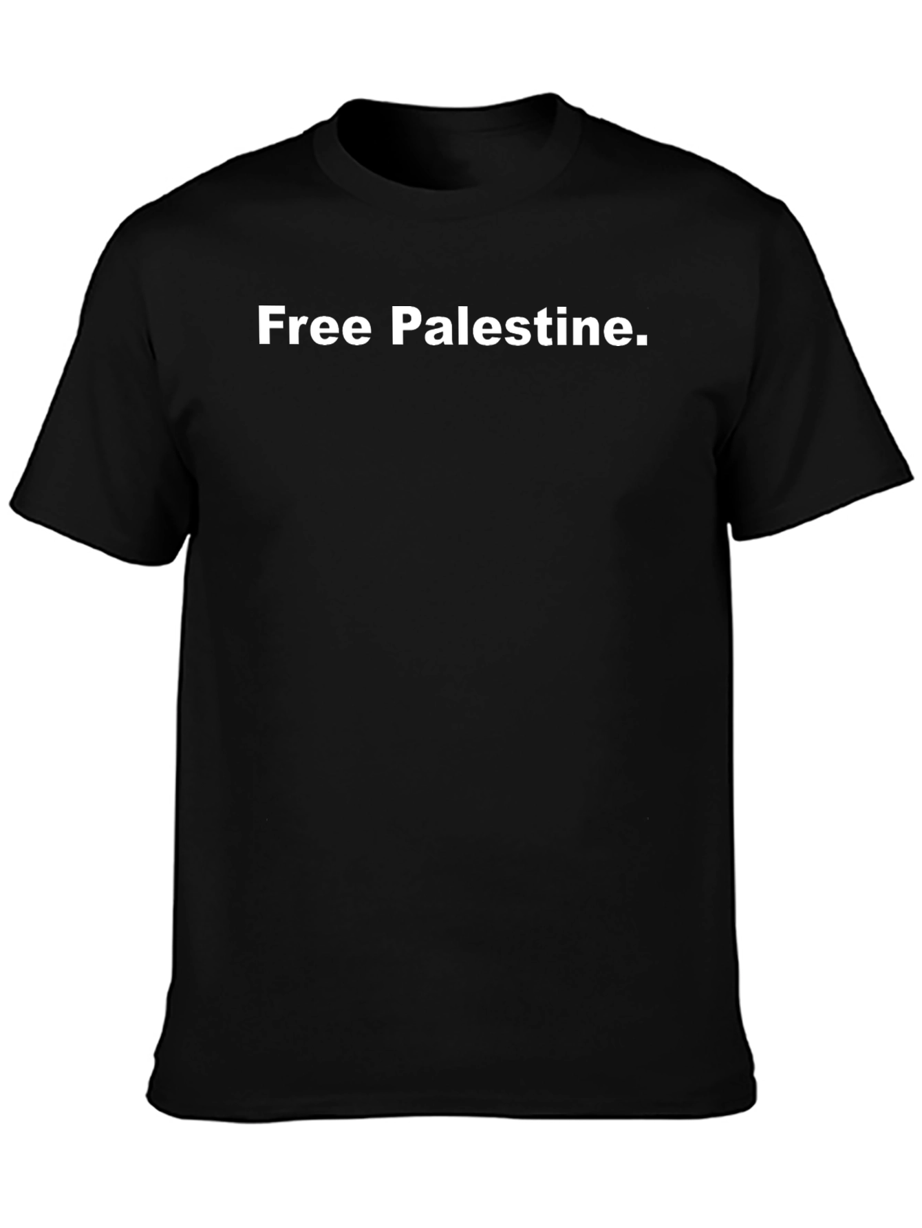 Free Palestine T-Shirt - Black Unisex Tee