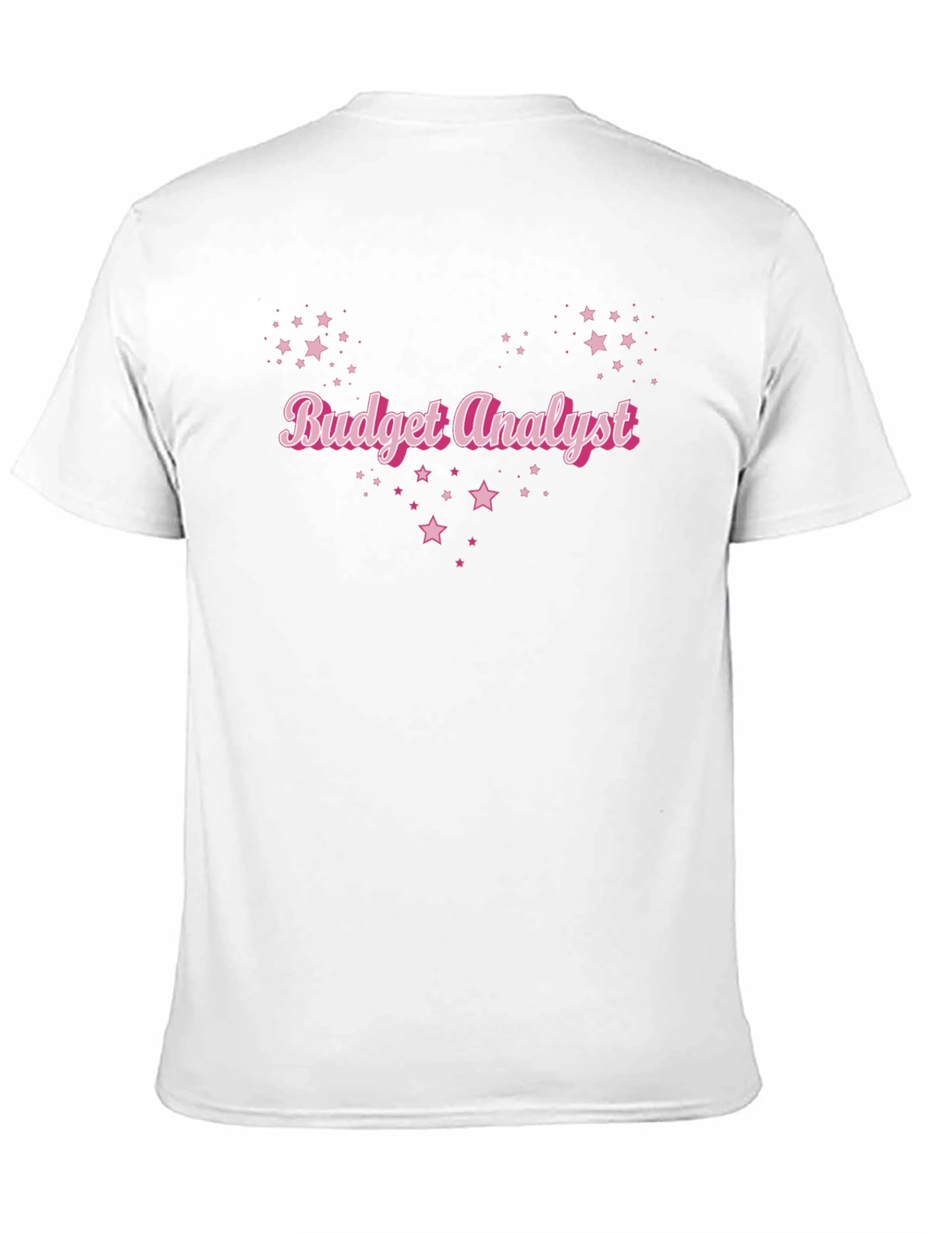 Budget Analyst Graphic Tee - Black Cotton Comfort
