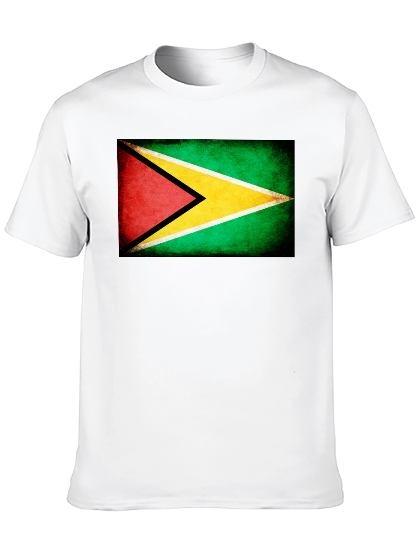 Guyana Flag Grunge T-Shirt
