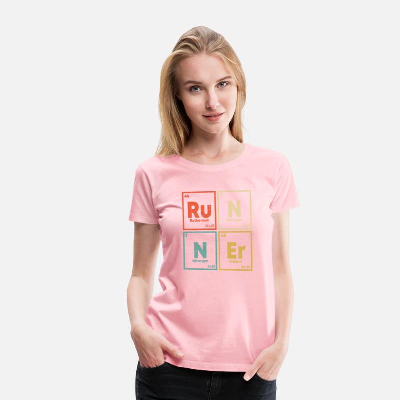 Runner Periodic Table Marathon Runners Science