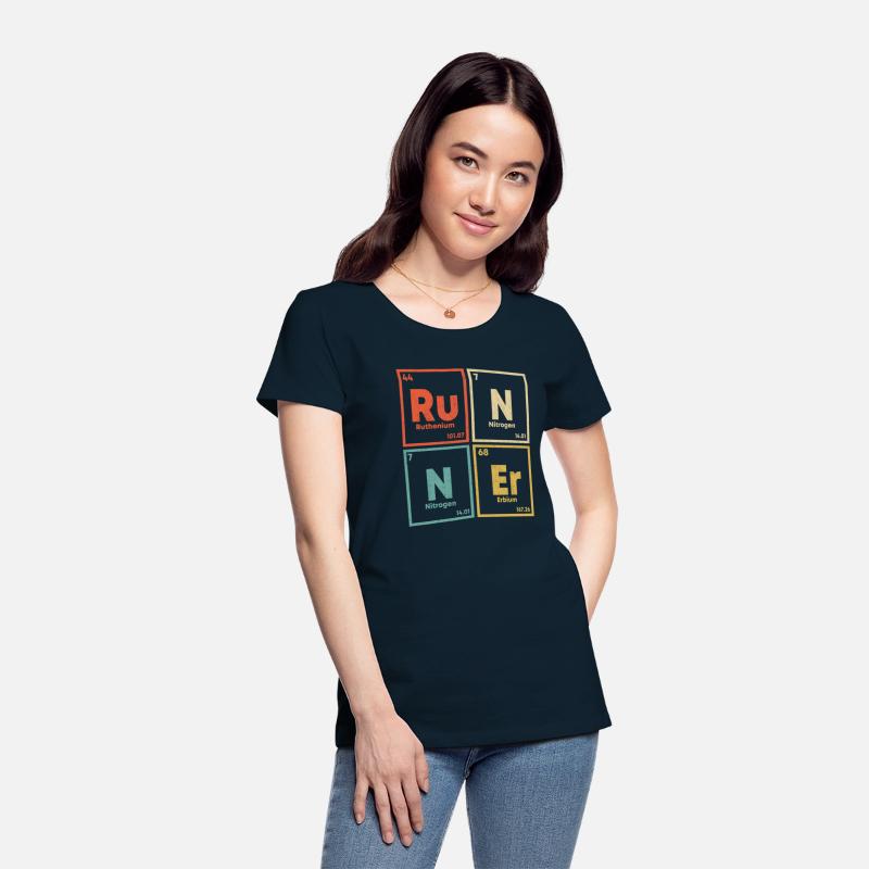 Runner Periodic Table Marathon Runners Science