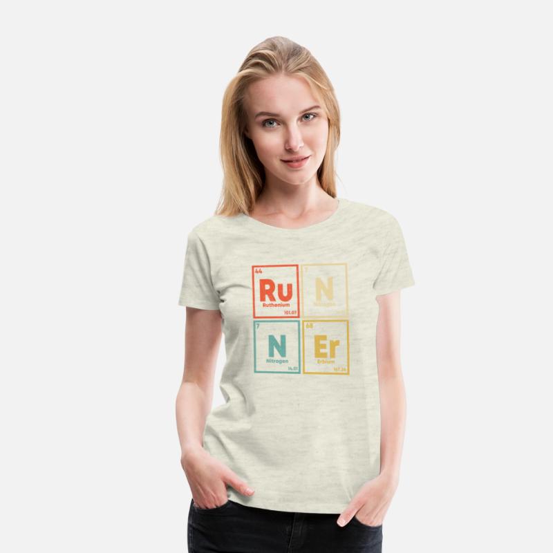 Runner Periodic Table Marathon Runners Science