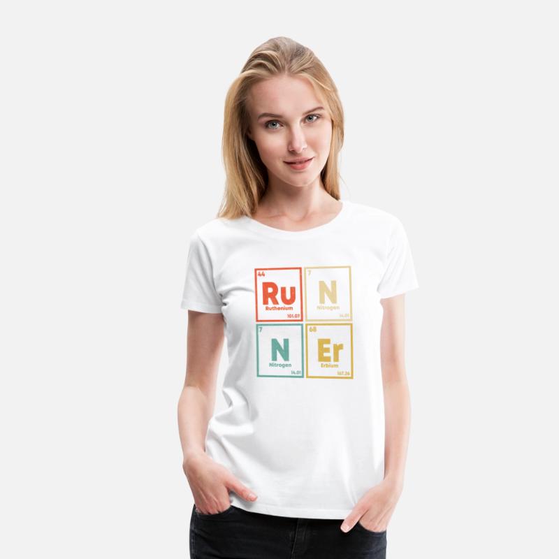 Runner Periodic Table Marathon Runners Science