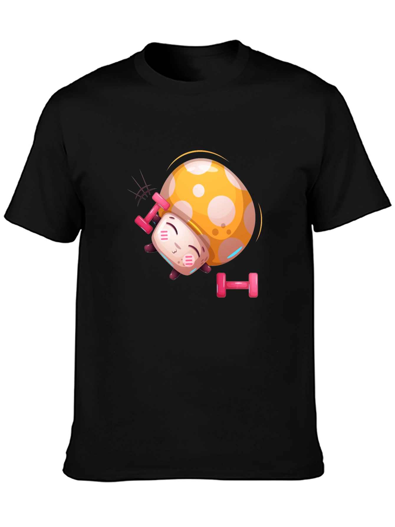 Funny Mushroom Gym T-Shirt