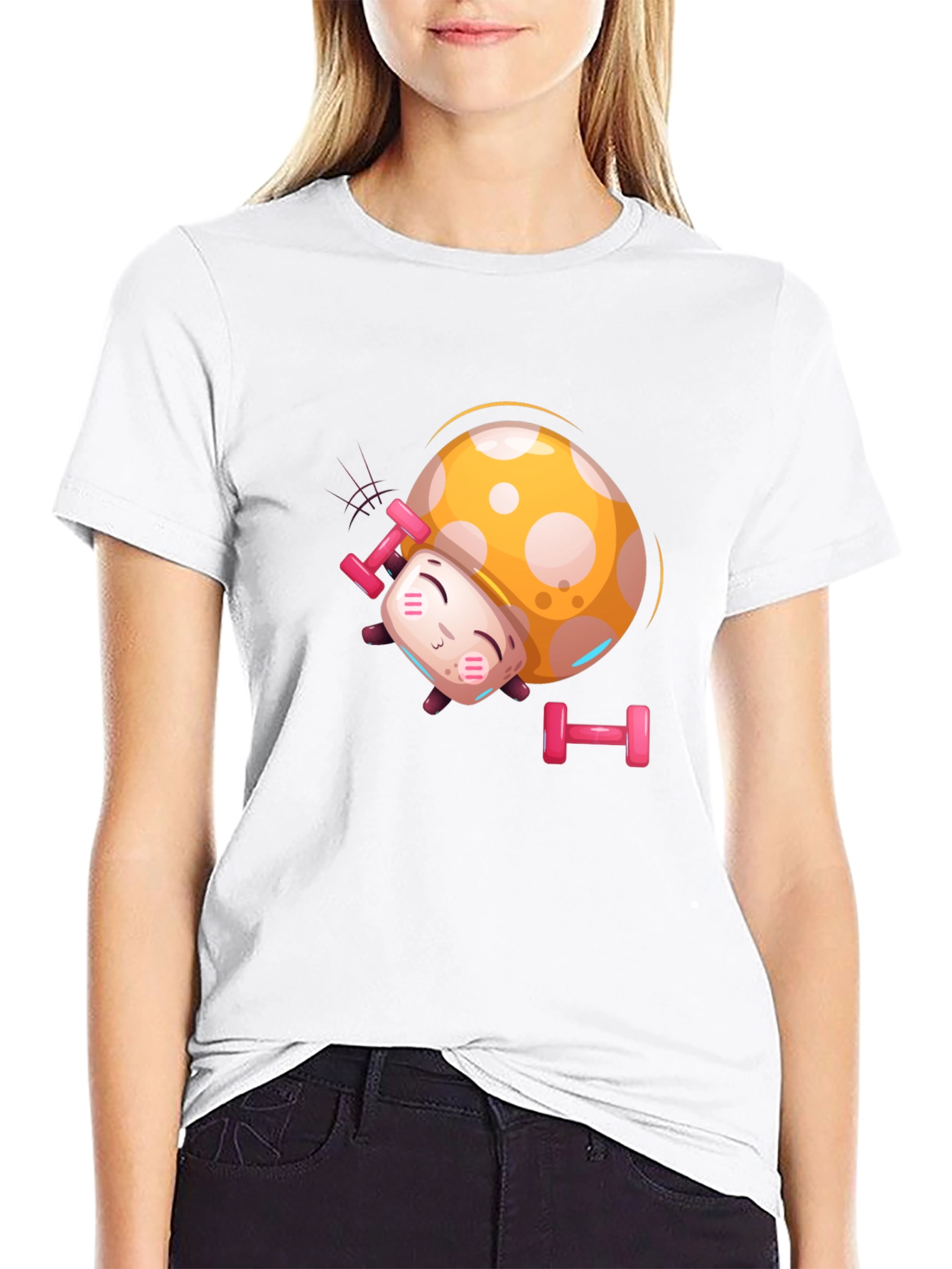 Funny Mushroom Gym T-Shirt