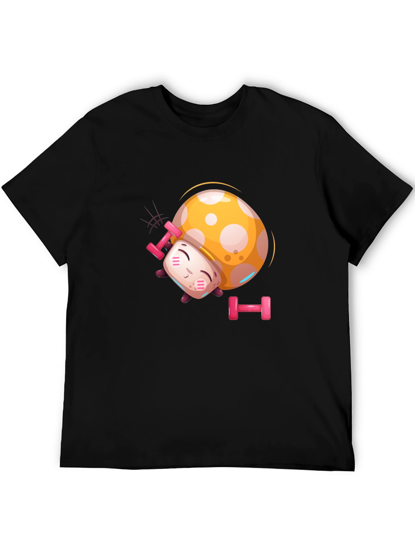 Funny Mushroom Gym T-Shirt