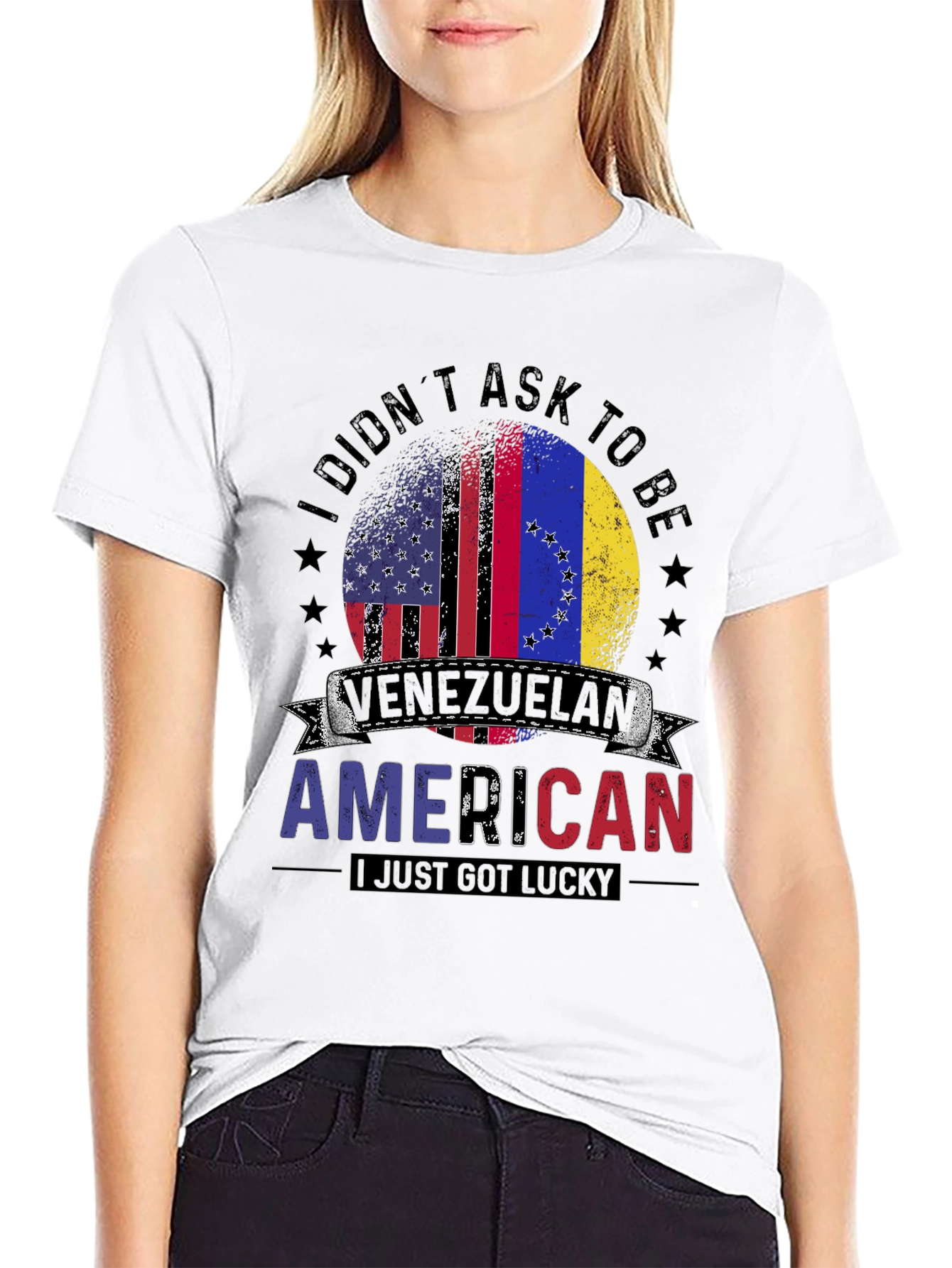 Venezuelan American Lucky T-Shirt