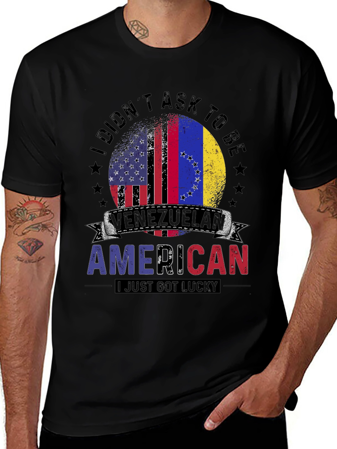 Venezuelan American Lucky T-Shirt