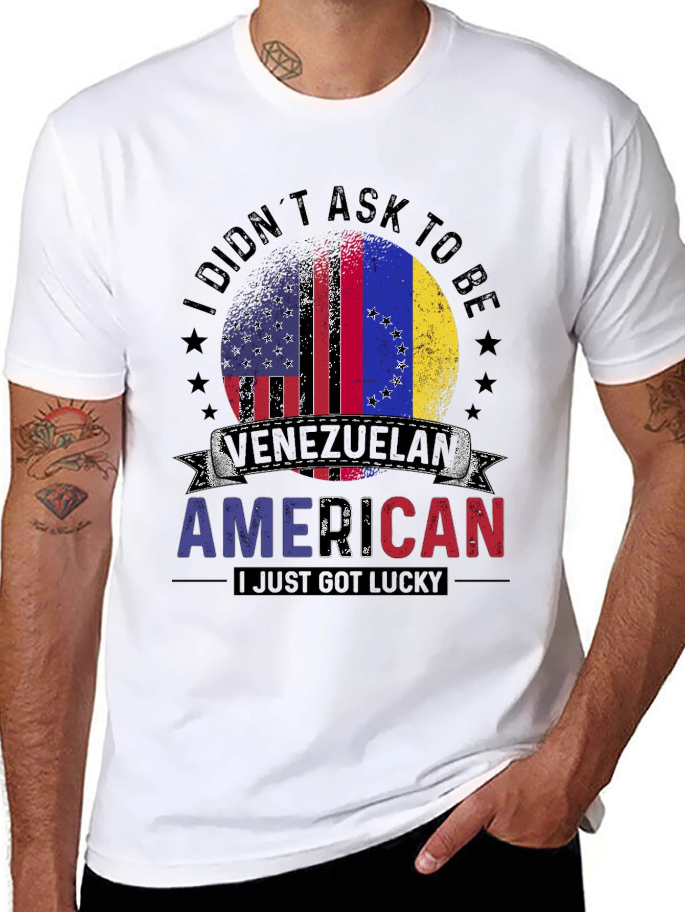 Venezuelan American Lucky T-Shirt