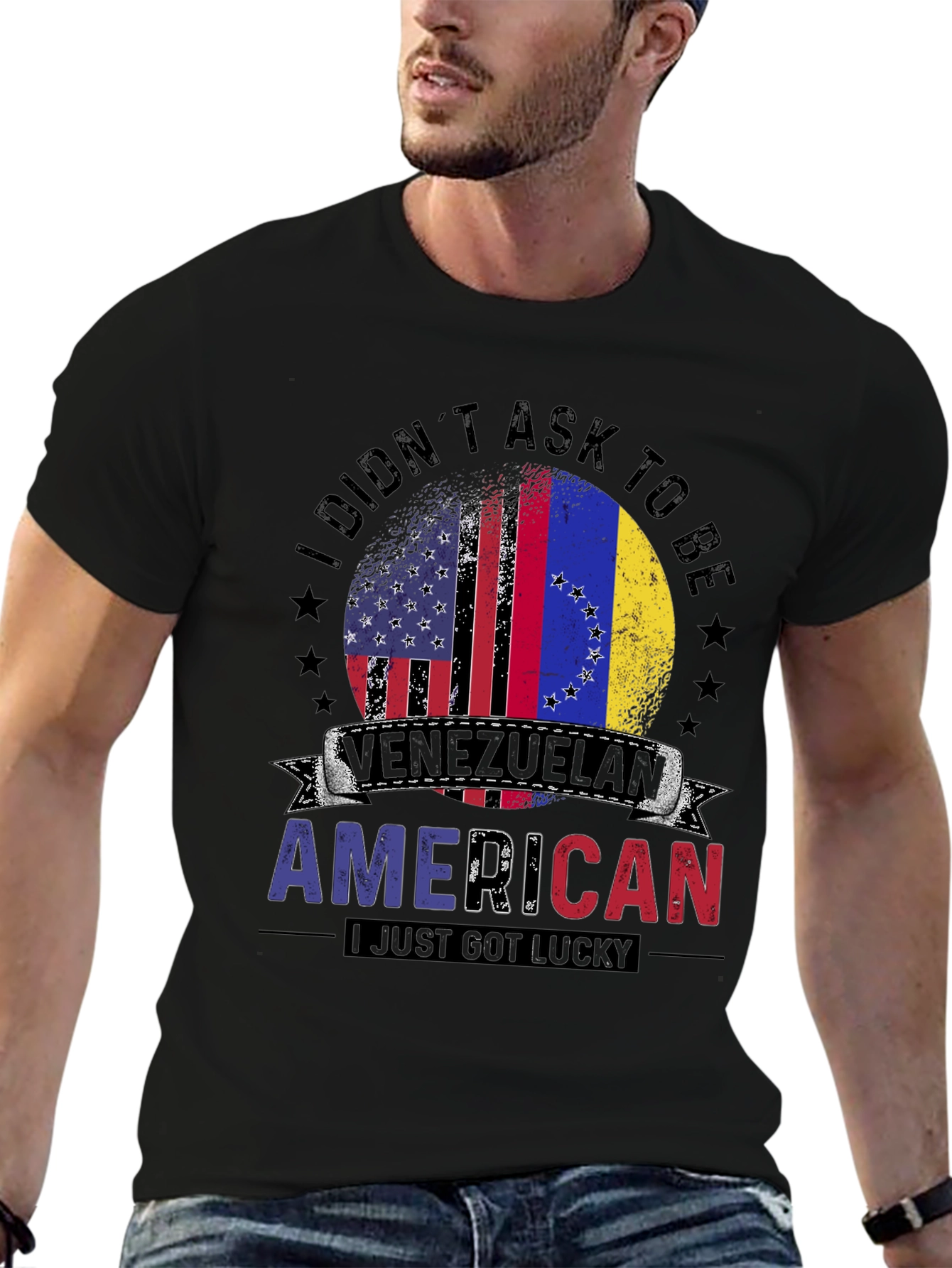 Venezuelan American Lucky T-Shirt