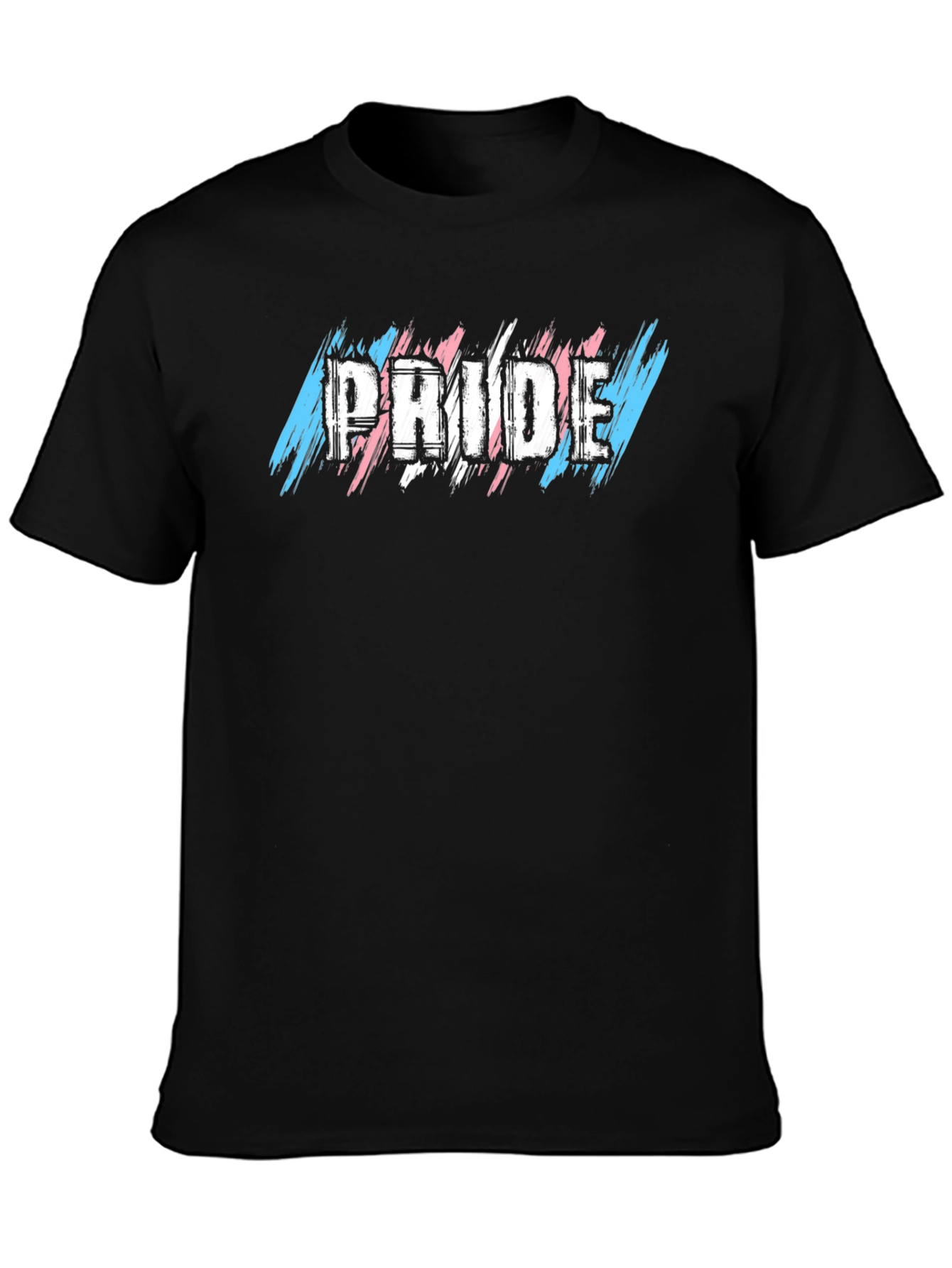 Pride Transgender Flag T-Shirt - Black