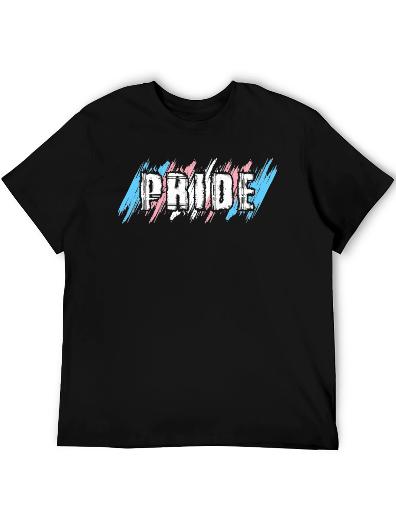Pride Transgender Flag T-Shirt - Black