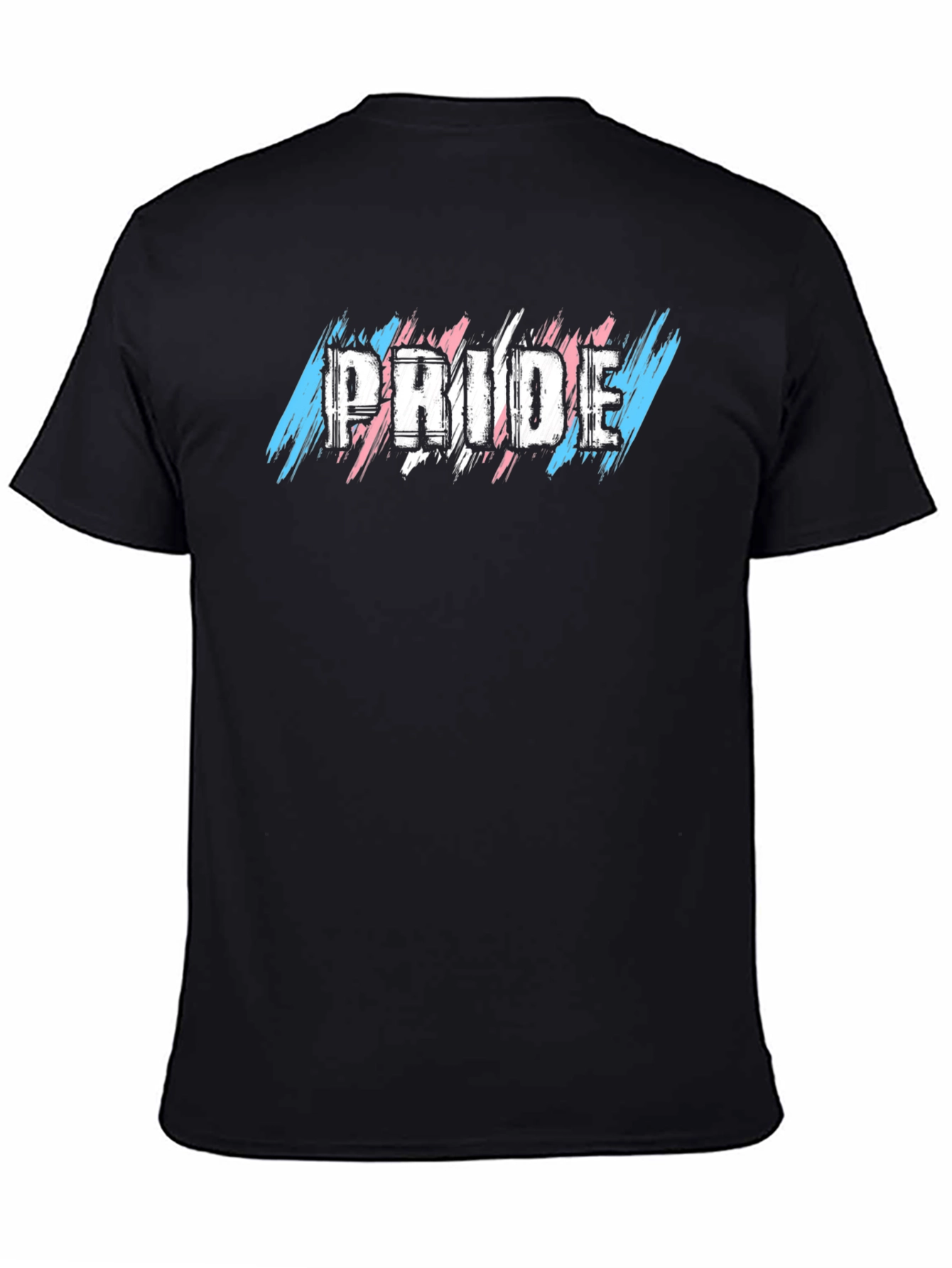 Pride Transgender Flag T-Shirt - Black