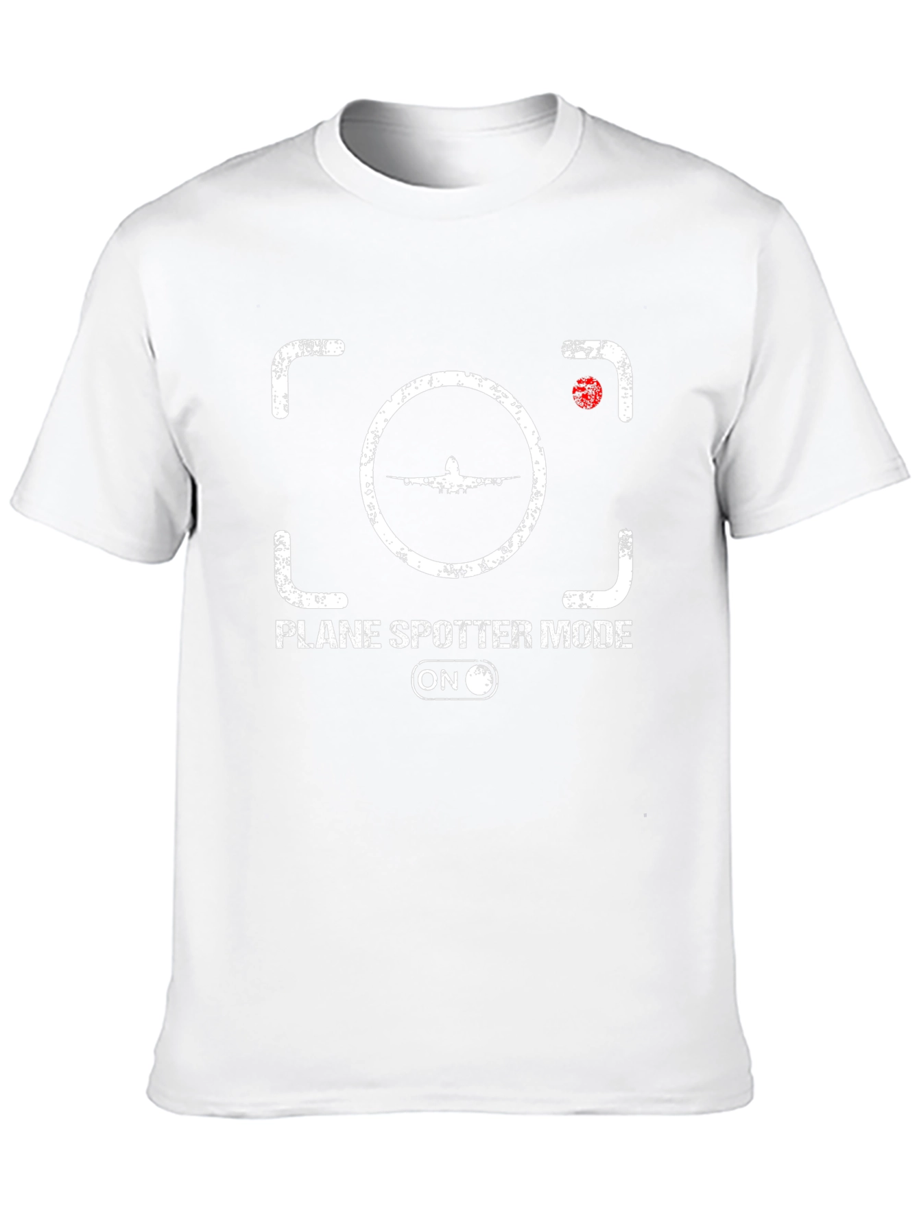 Plane Spotter Mode T-Shirt - Aviation Enthusiast Tee