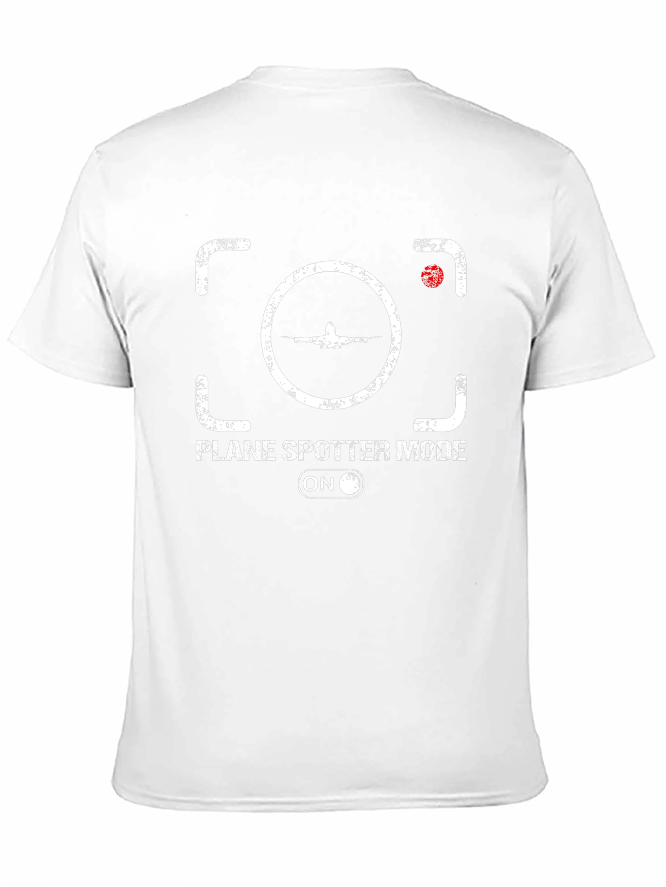 Plane Spotter Mode T-Shirt - Aviation Enthusiast Tee