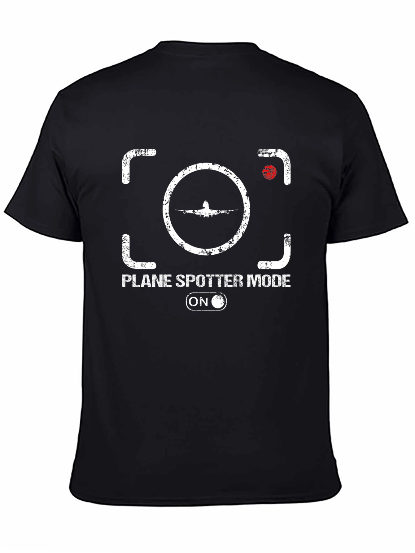 Plane Spotter Mode T-Shirt - Aviation Enthusiast Tee