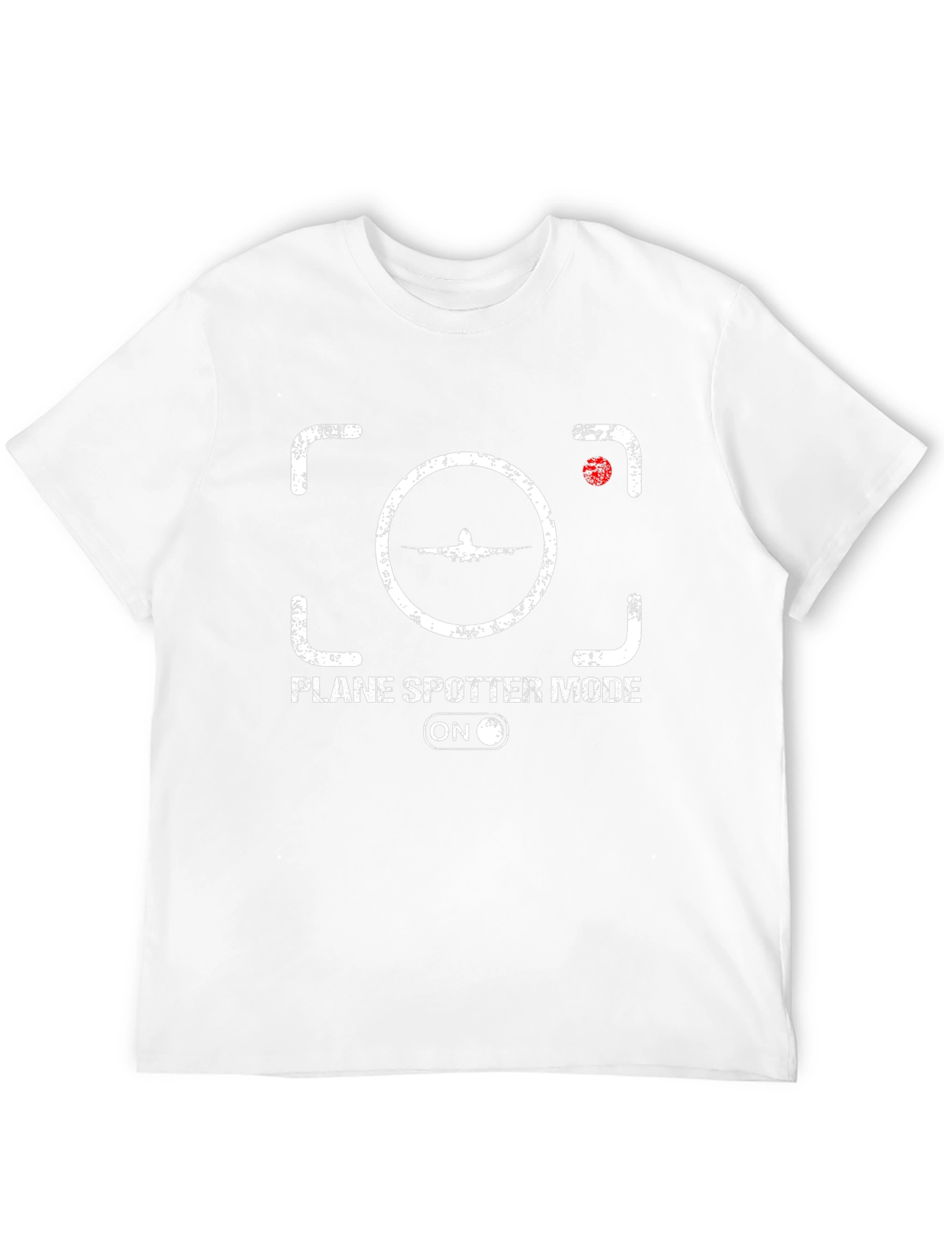 Plane Spotter Mode T-Shirt - Aviation Enthusiast Tee