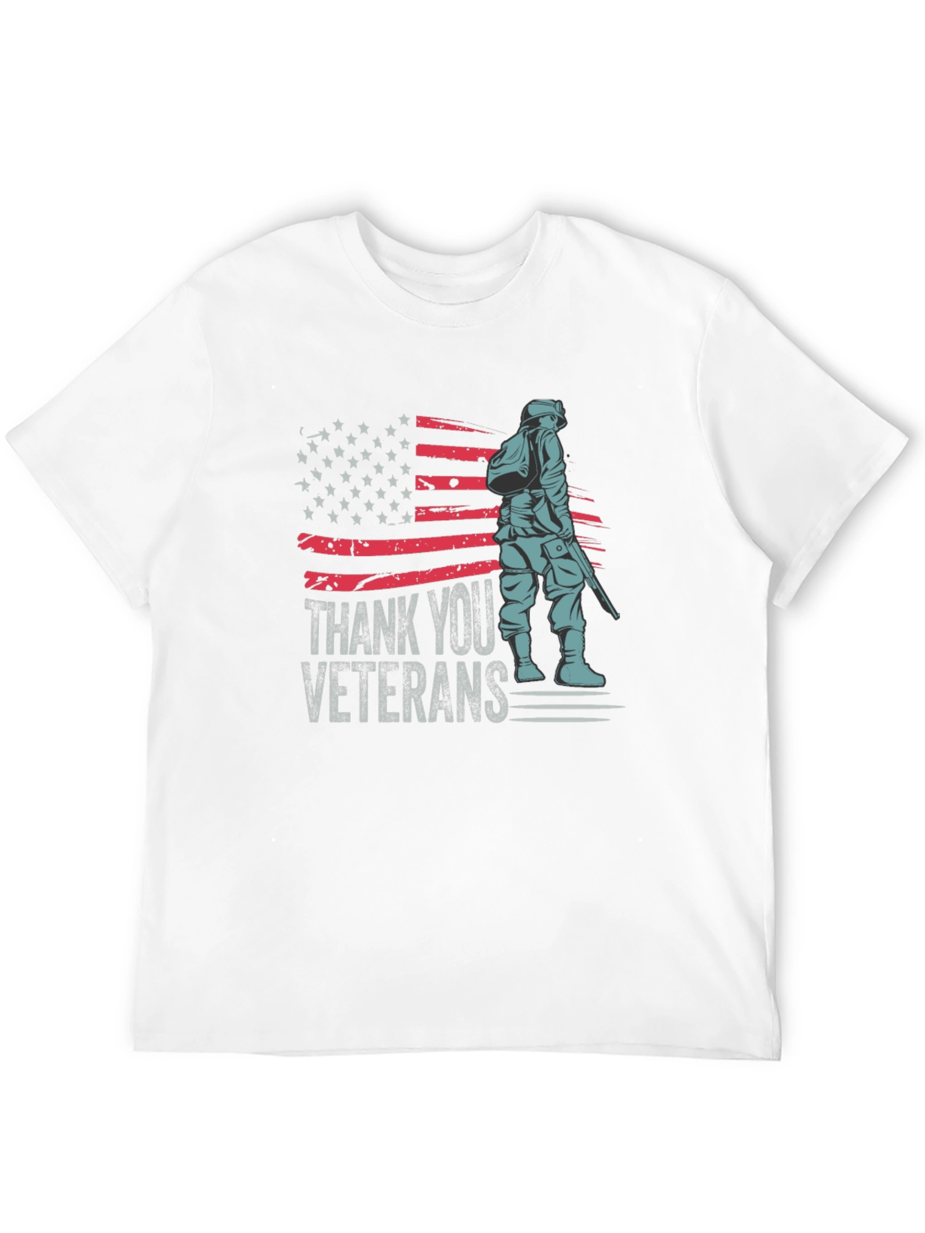 Thank You Veterans Graphic T-Shirt