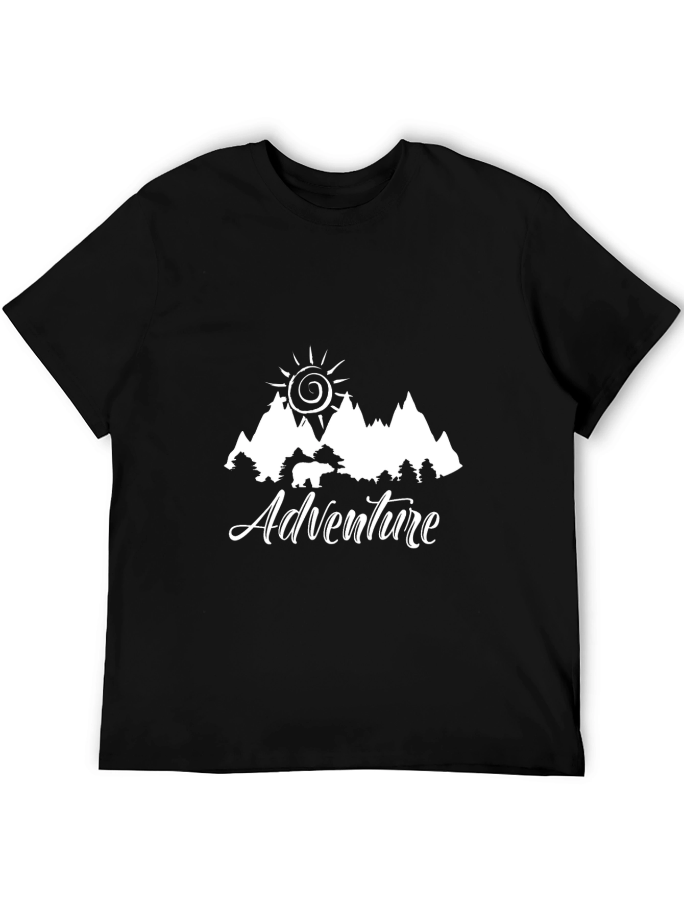 Adventure Graphic Tee - Black Mountain T-Shirt