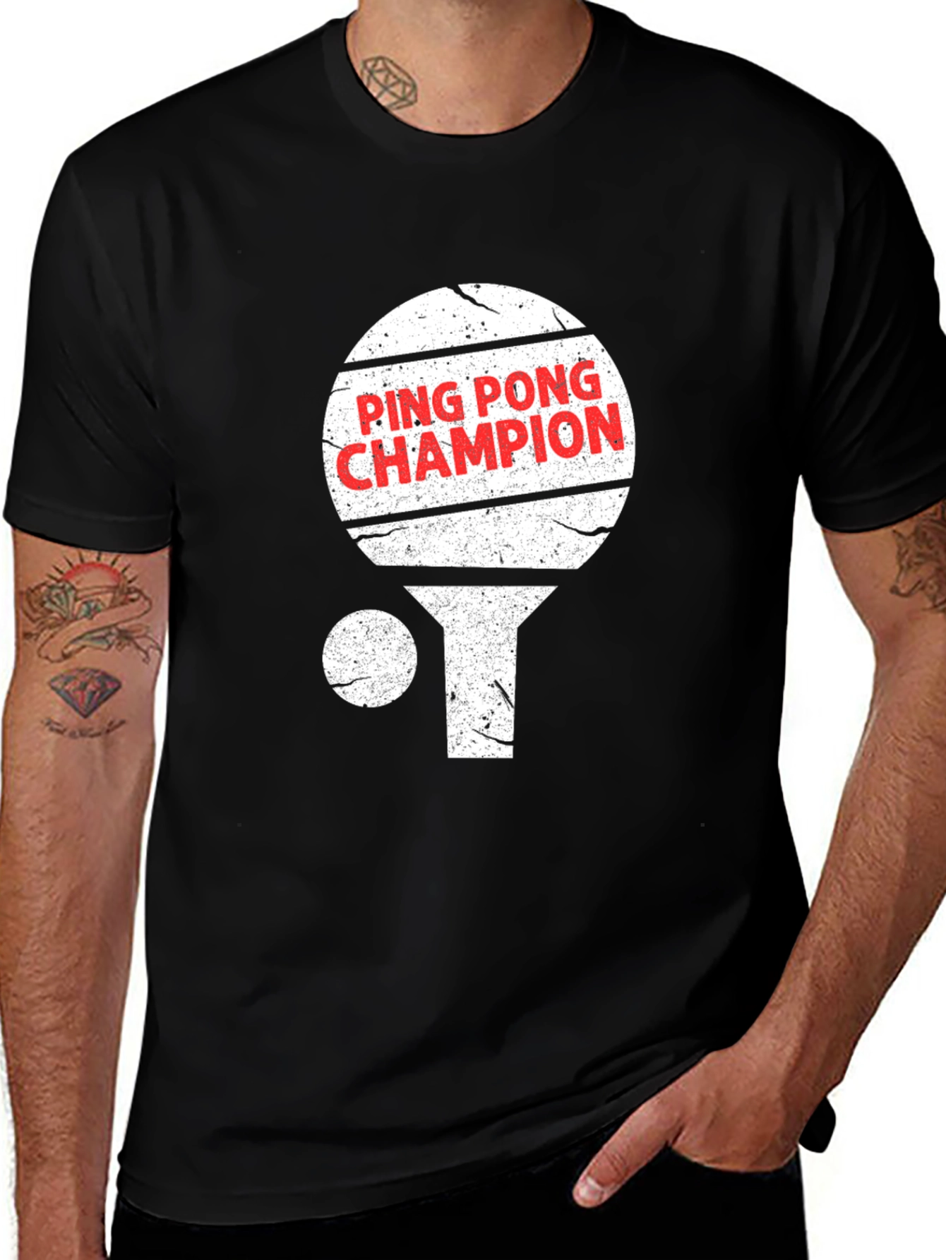 Ping Pong Champion Graphic Tee
