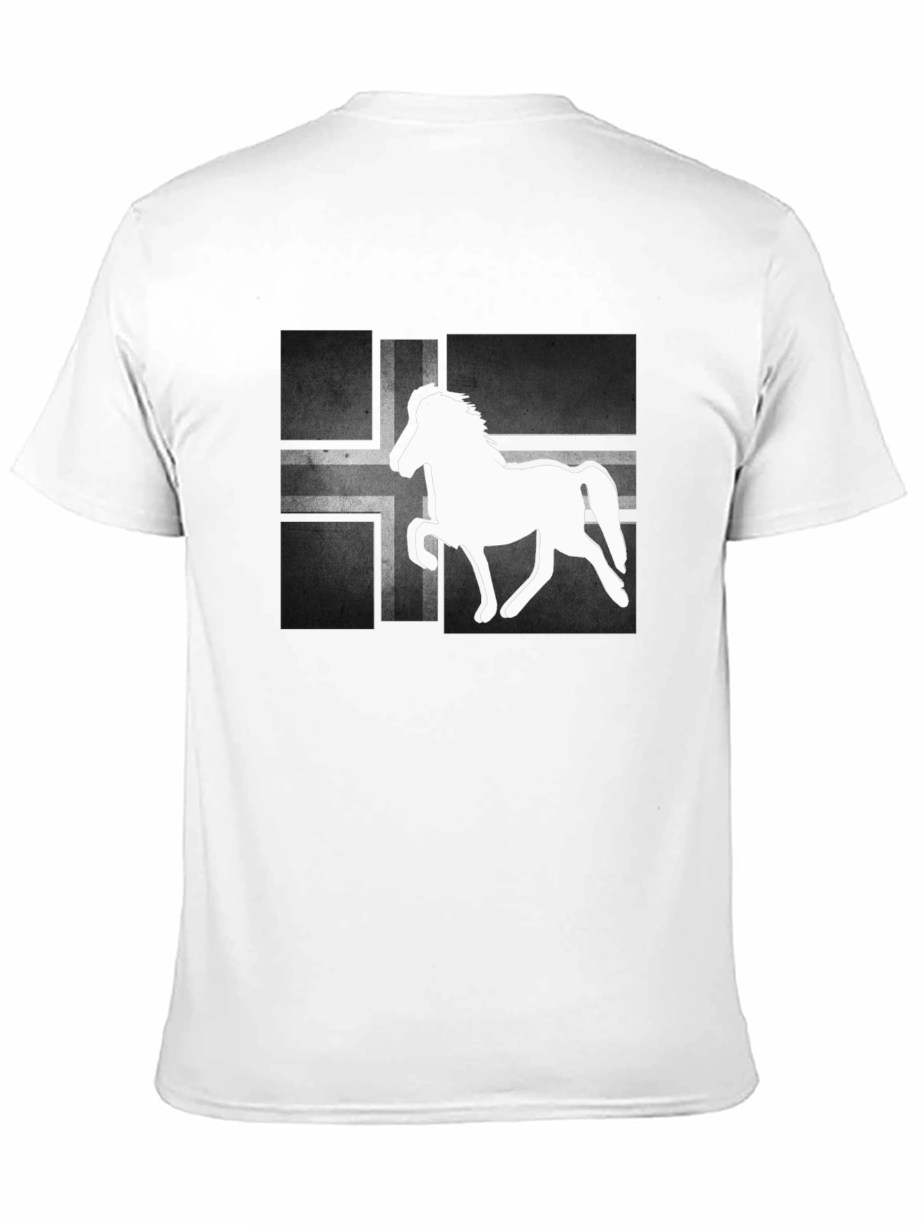 Icelandic Horse Flag Graphic T-Shirt