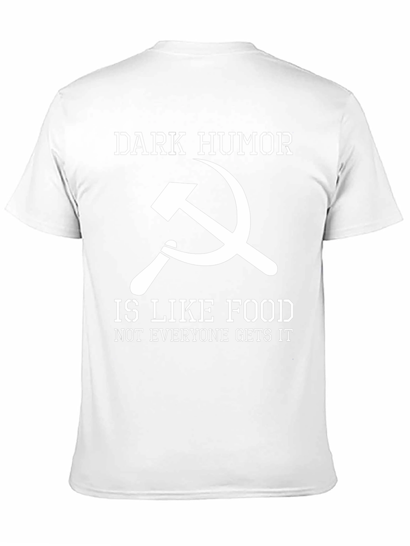 Dark Humor Hammer & Sickle Graphic T-Shirt