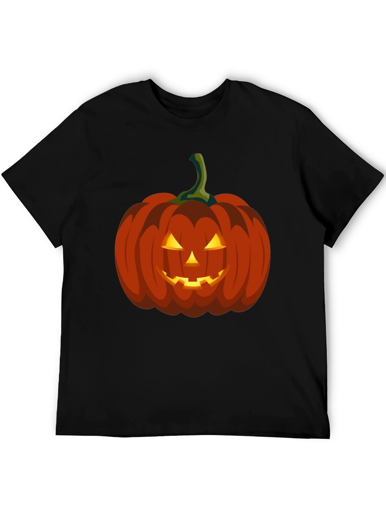 Halloween Pumpkin Graphic Tee - Spooky Season Apparel