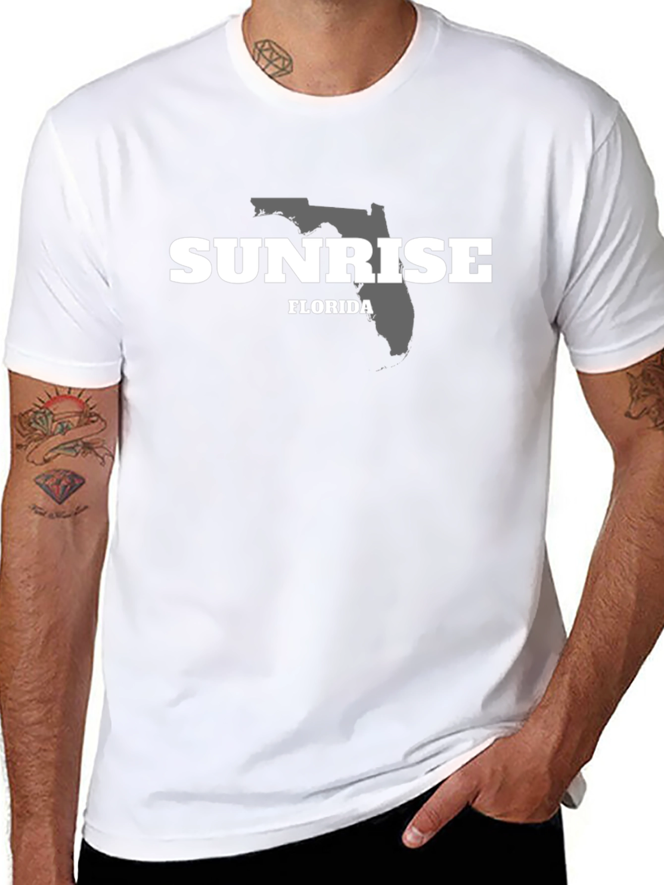 Sunrise Florida T-Shirt Vacation Souvenir