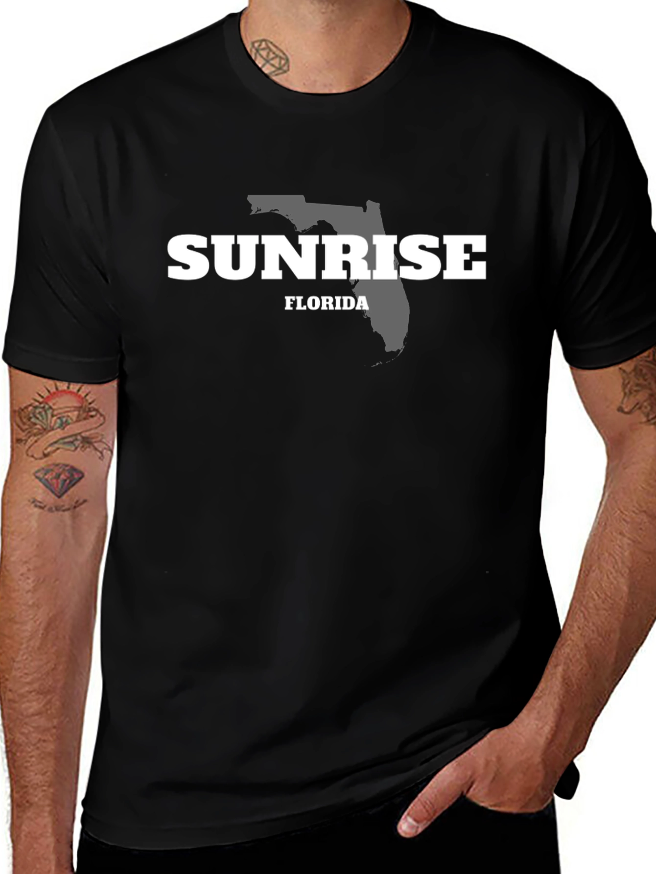 Sunrise Florida T-Shirt Vacation Souvenir