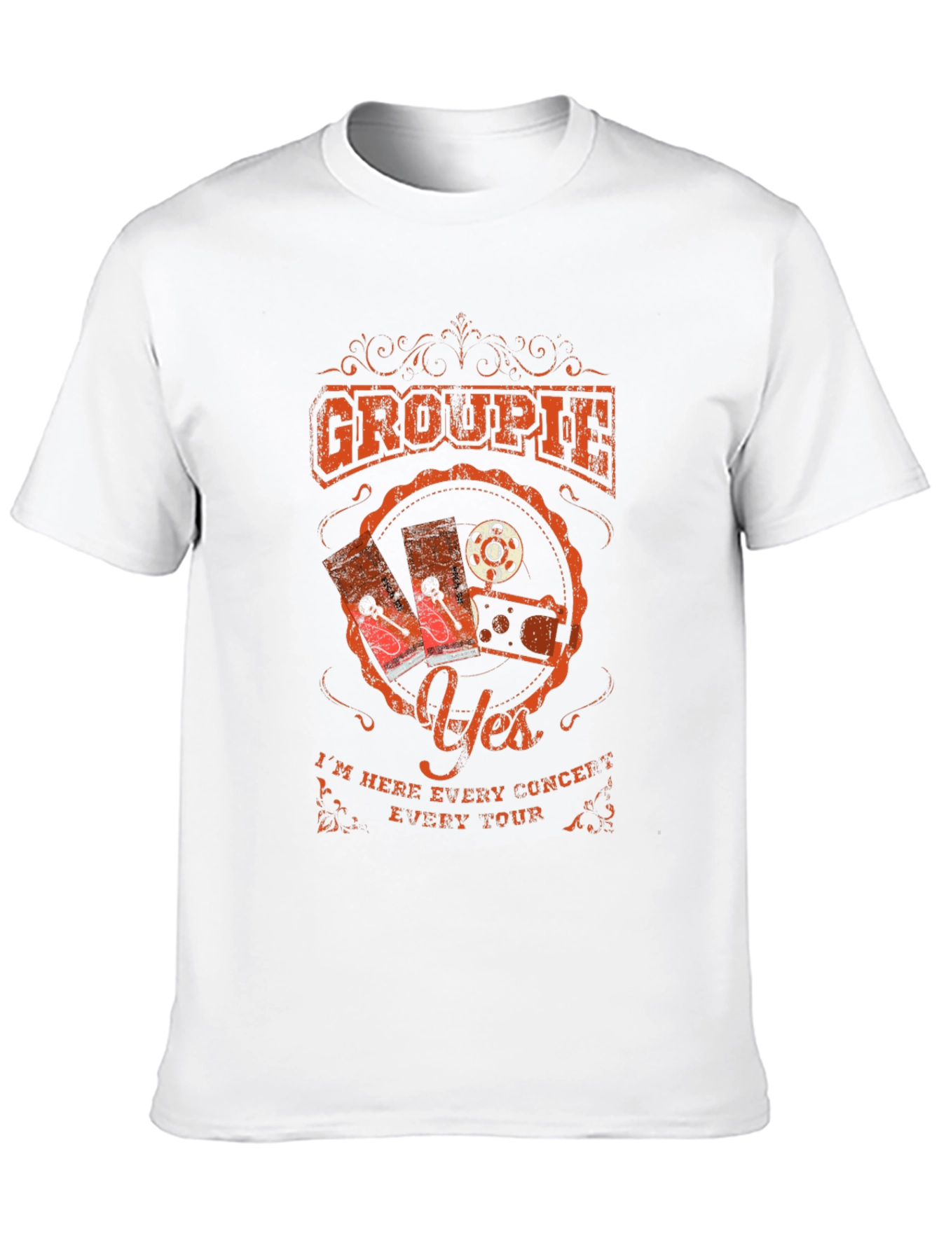 Groupie Concert Tee - Every Concert Every Tour