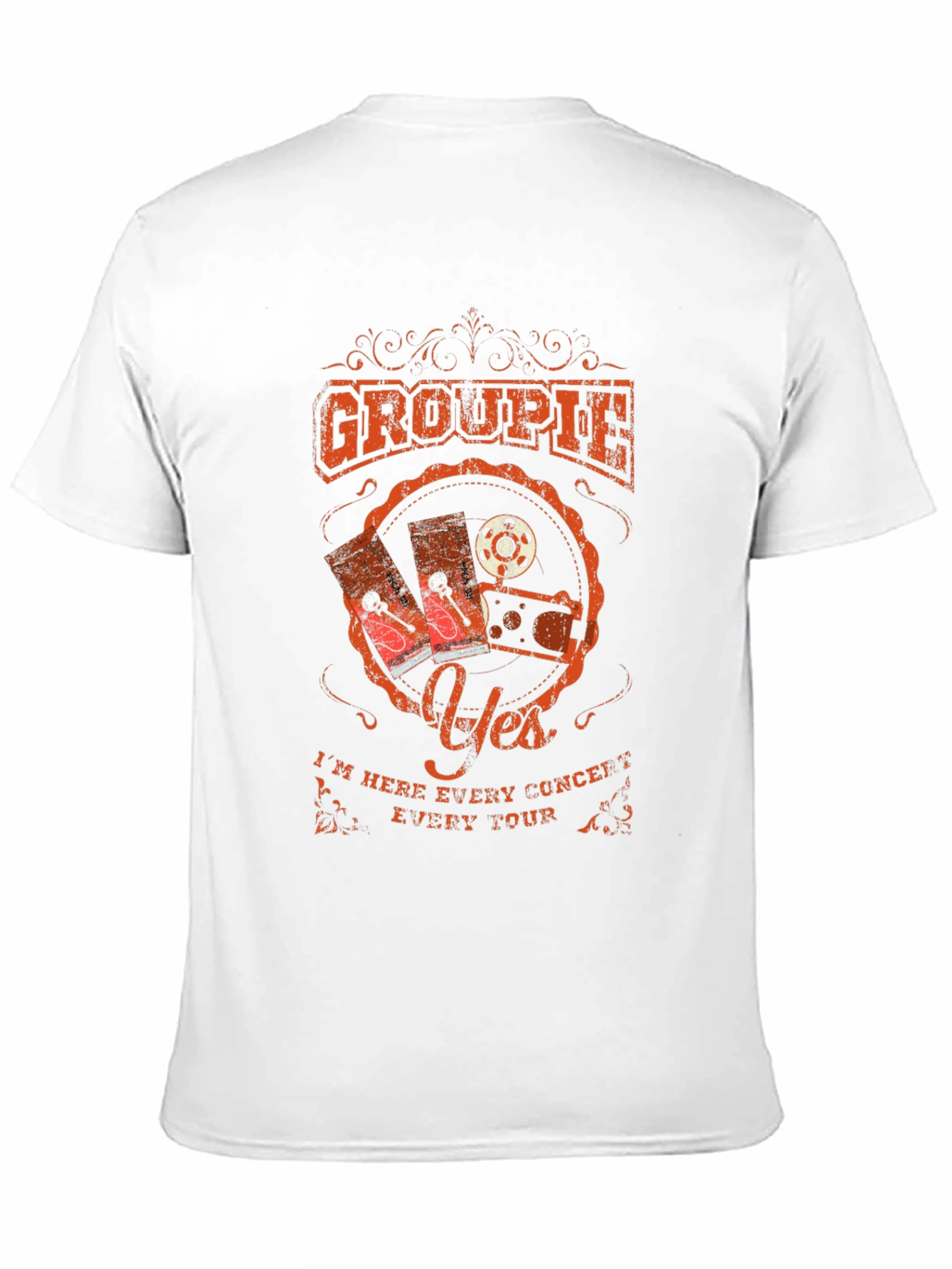 Groupie Concert Tee - Every Concert Every Tour
