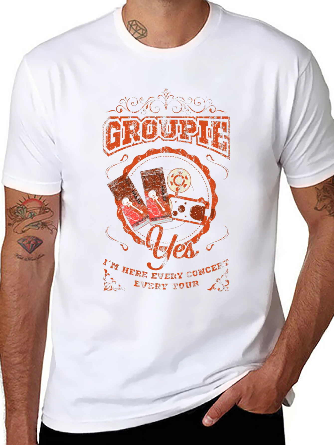 Groupie Concert Tee - Every Concert Every Tour