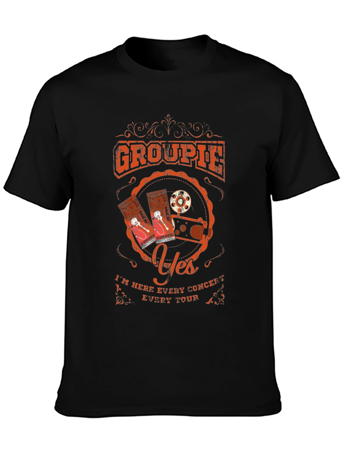 Groupie Concert Tee - Every Concert Every Tour