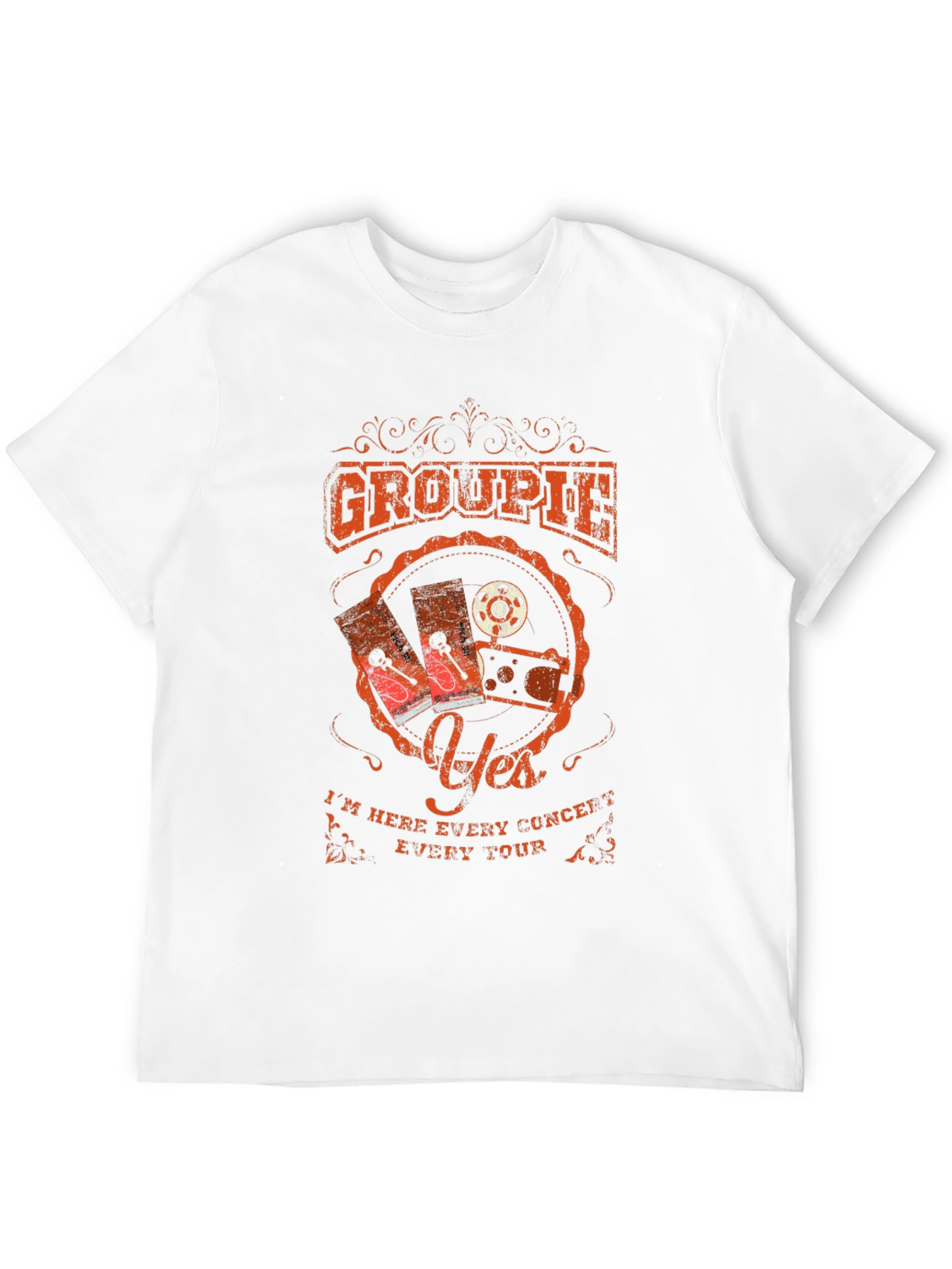 Groupie Concert Tee - Every Concert Every Tour