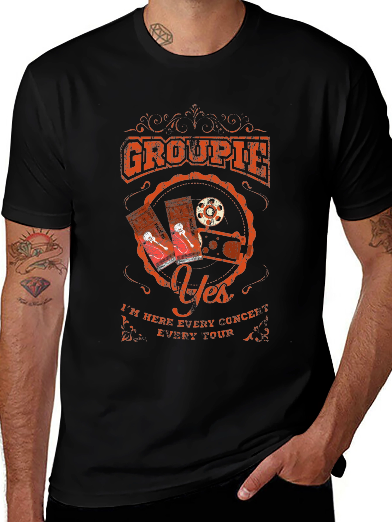 Groupie Concert Tee - Every Concert Every Tour